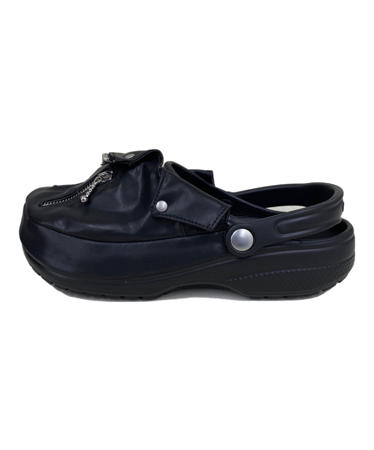 靴 Crocs x Beams Classic Clog Black Silver 中古・古着通販】BEAMS (ビームス) crocs (クロックス) Riders CLASSIC