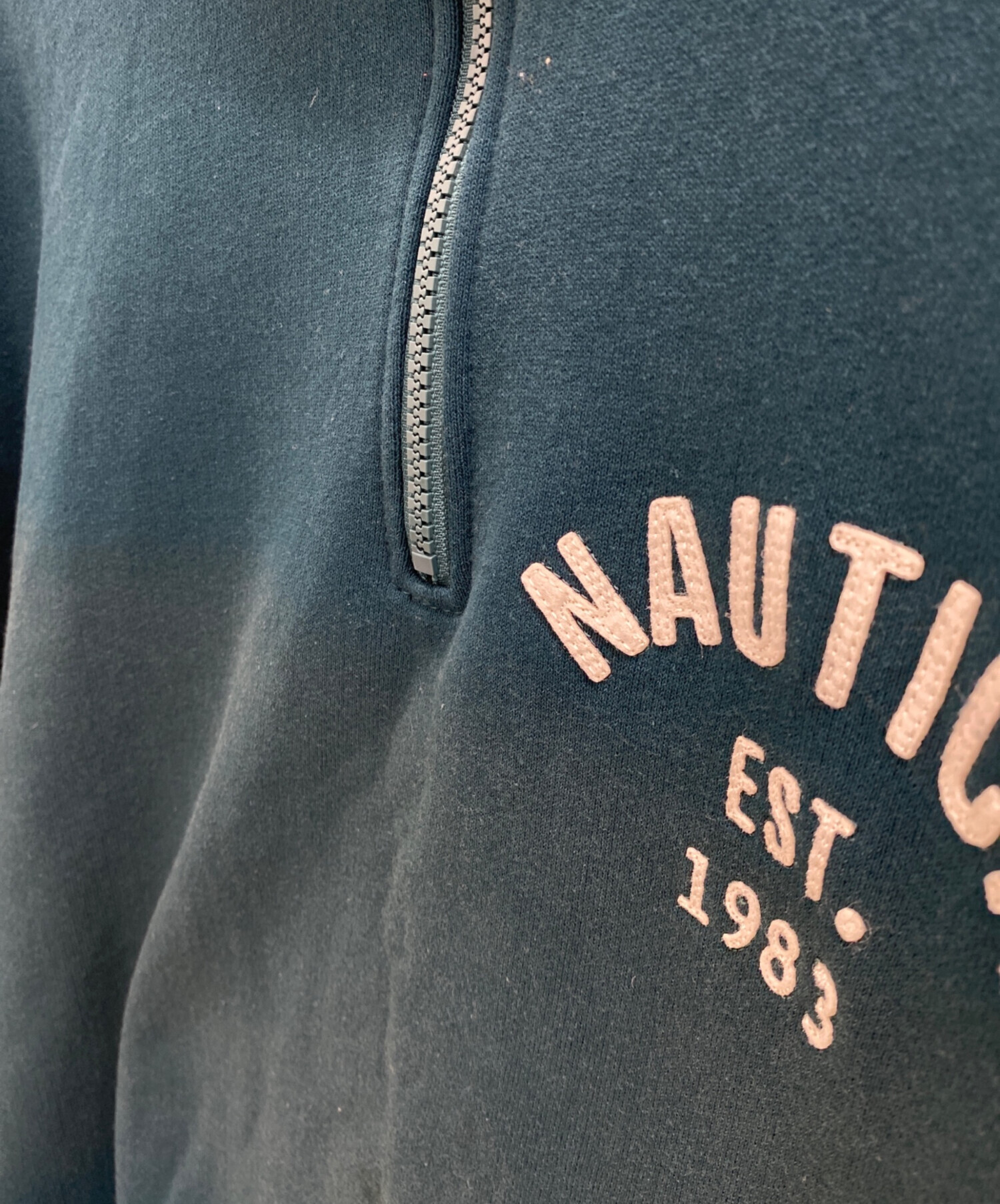 中古・古着通販】NAUTICA (ノーティカ) ハーフジップスウェット 