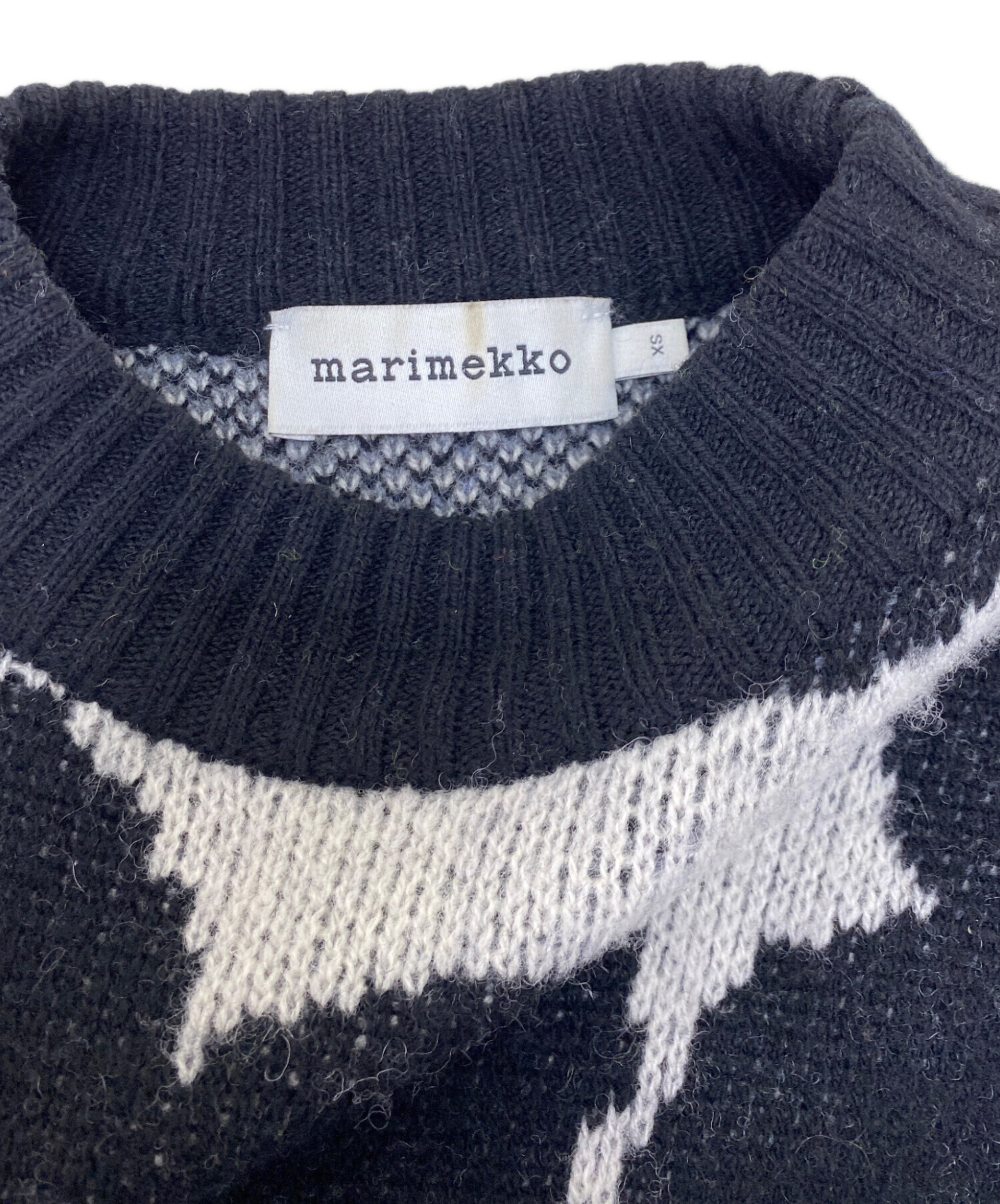 中古・古着通販】marimekko (マリメッコ) ウニッコウールセーター