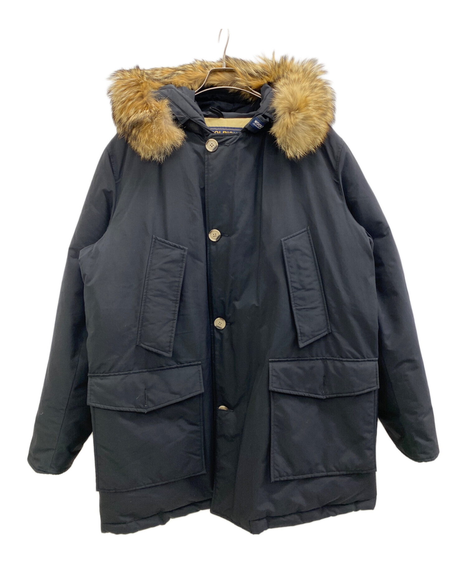 中古・古着通販】WOOLRICH (ウールリッチ) ダウンジャケット ブラック