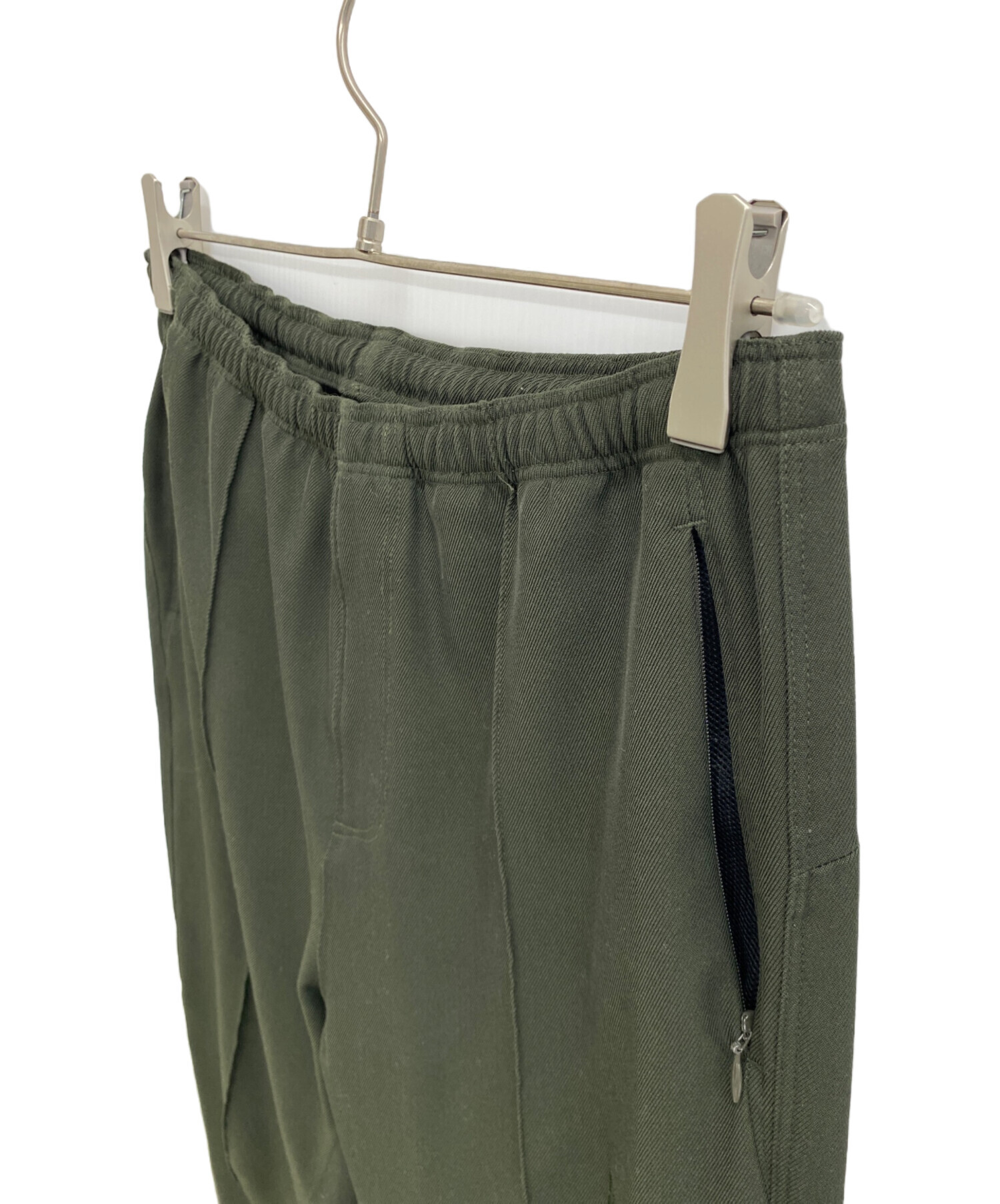 中古・古着通販】Needles (ニードルズ) トラックパンツ カーキ サイズ