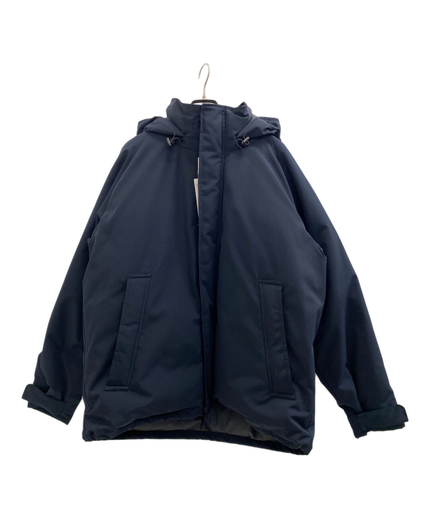 中古・古着通販】DANTON (ダントン) DOWN ARMY HOODED JACKET ブラック 