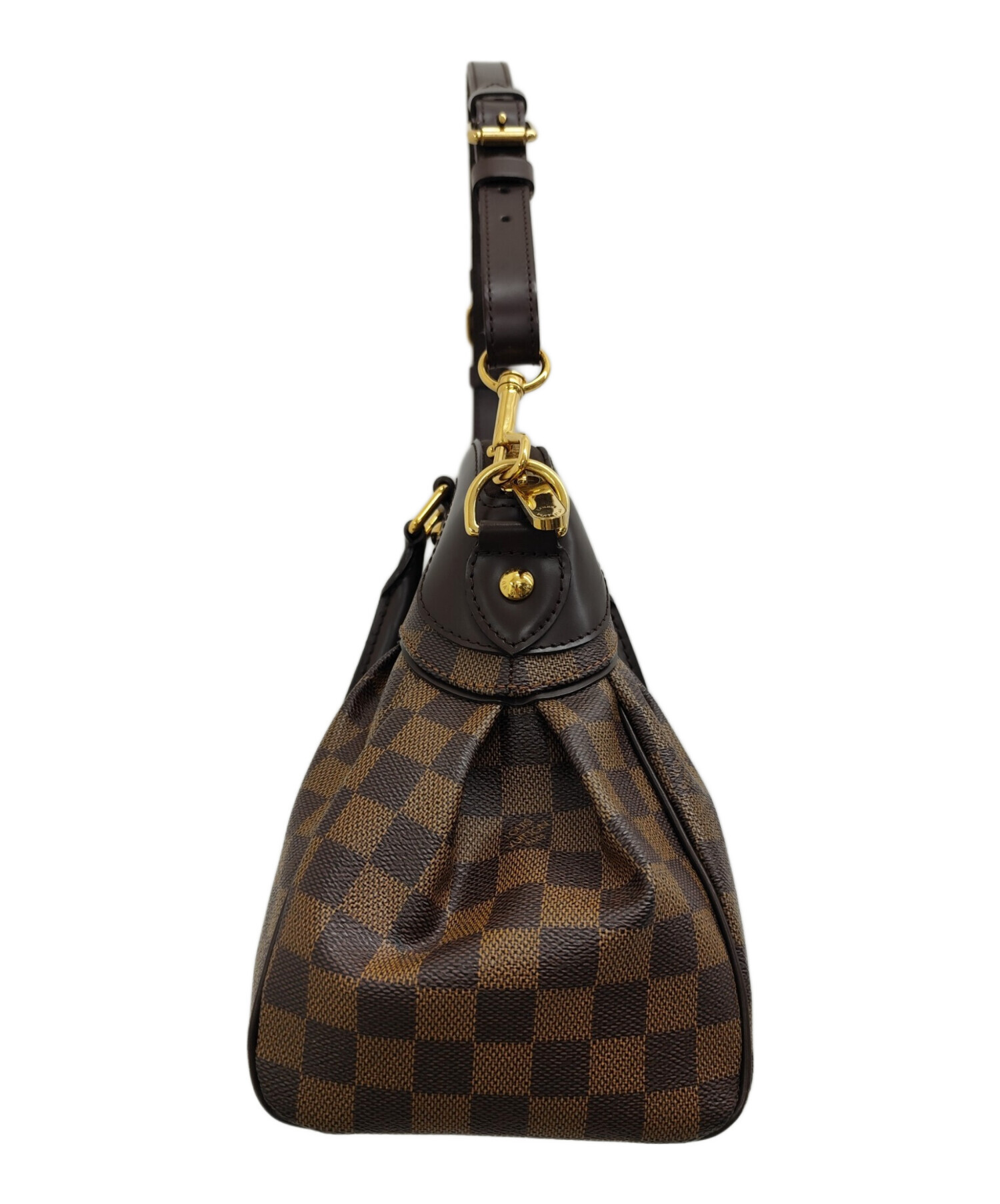 新品タグ付き LOUIS VUITTON ダミエディテール ポロドレス LVロゴ 中古・古着通販】LOUIS VUITTON (ルイ ヴィトン) ダミエ・トレヴィPM