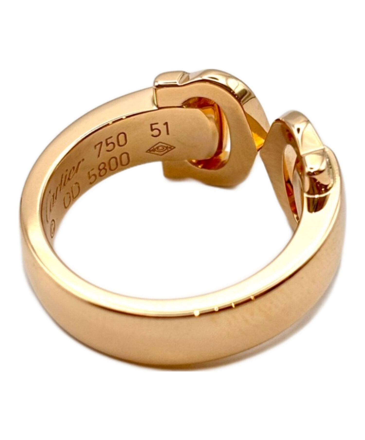 中古・古着通販】Cartier (カルティエ) Cartier 2C Boucle Ring