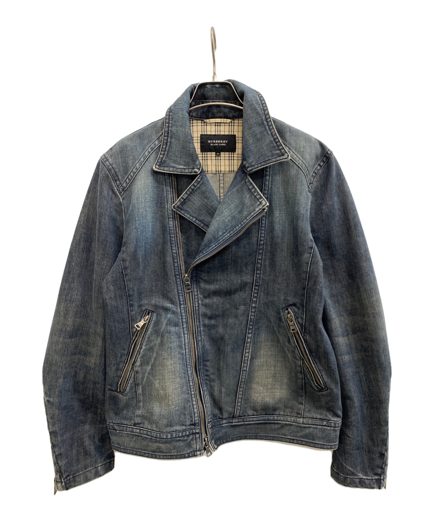 BURBERRY BLACK LABEL デニムジャケット　美品　Mサイズ 中古・古着通販】BURBERRY BLACK LABEL (バーバリーブラックレーベル