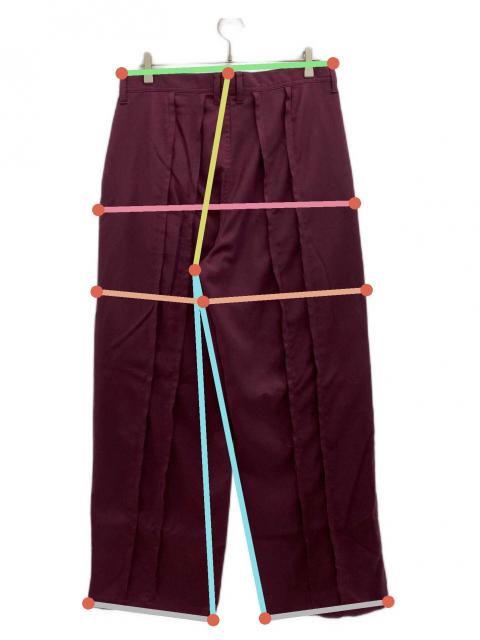 中古・古着通販】SHAREEF (シャリーフ) DOUBLE CLOTH WIDE PANTS