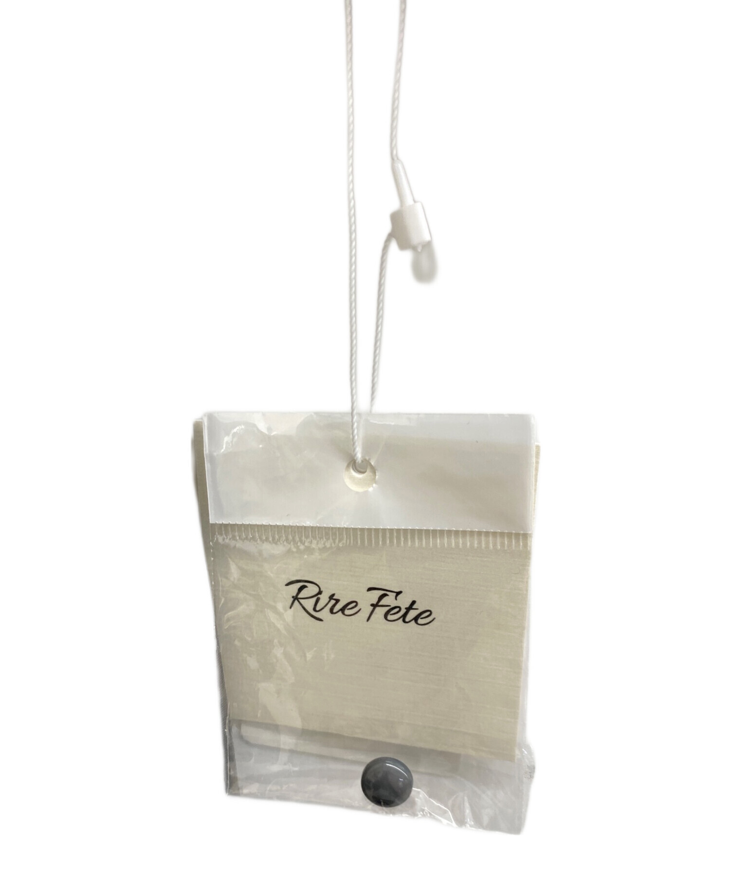 中古・古着通販】Rire Fete (リルフェテ) 半袖ワンピース グレー