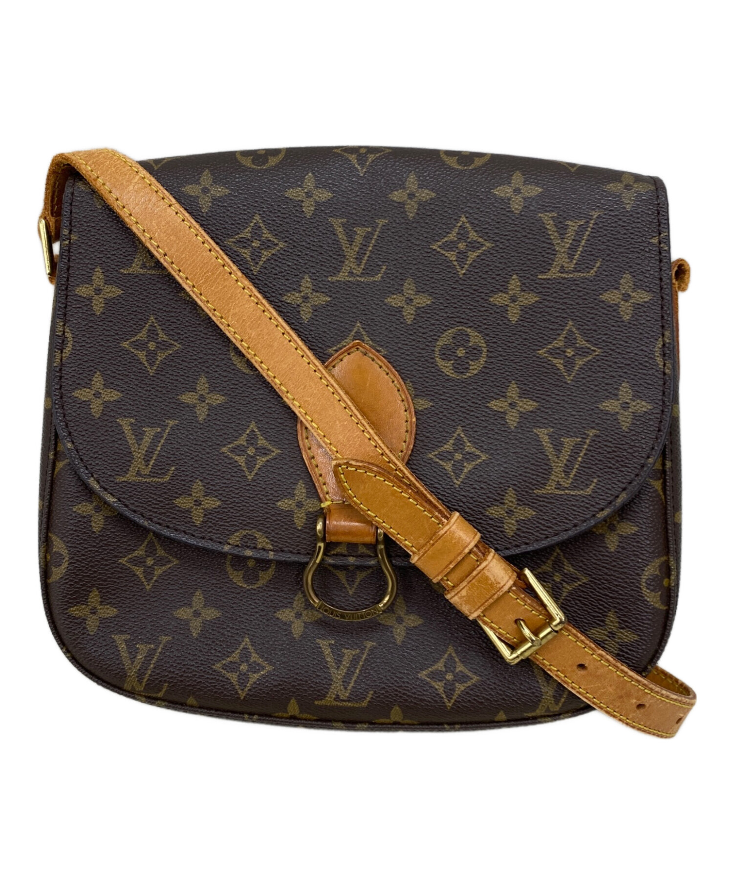 【希少】Louis Vuitton ショルダーバッグ ブラウン 中古・古着通販】LOUIS VUITTON (ルイ ヴィトン) ショルダーバッグ