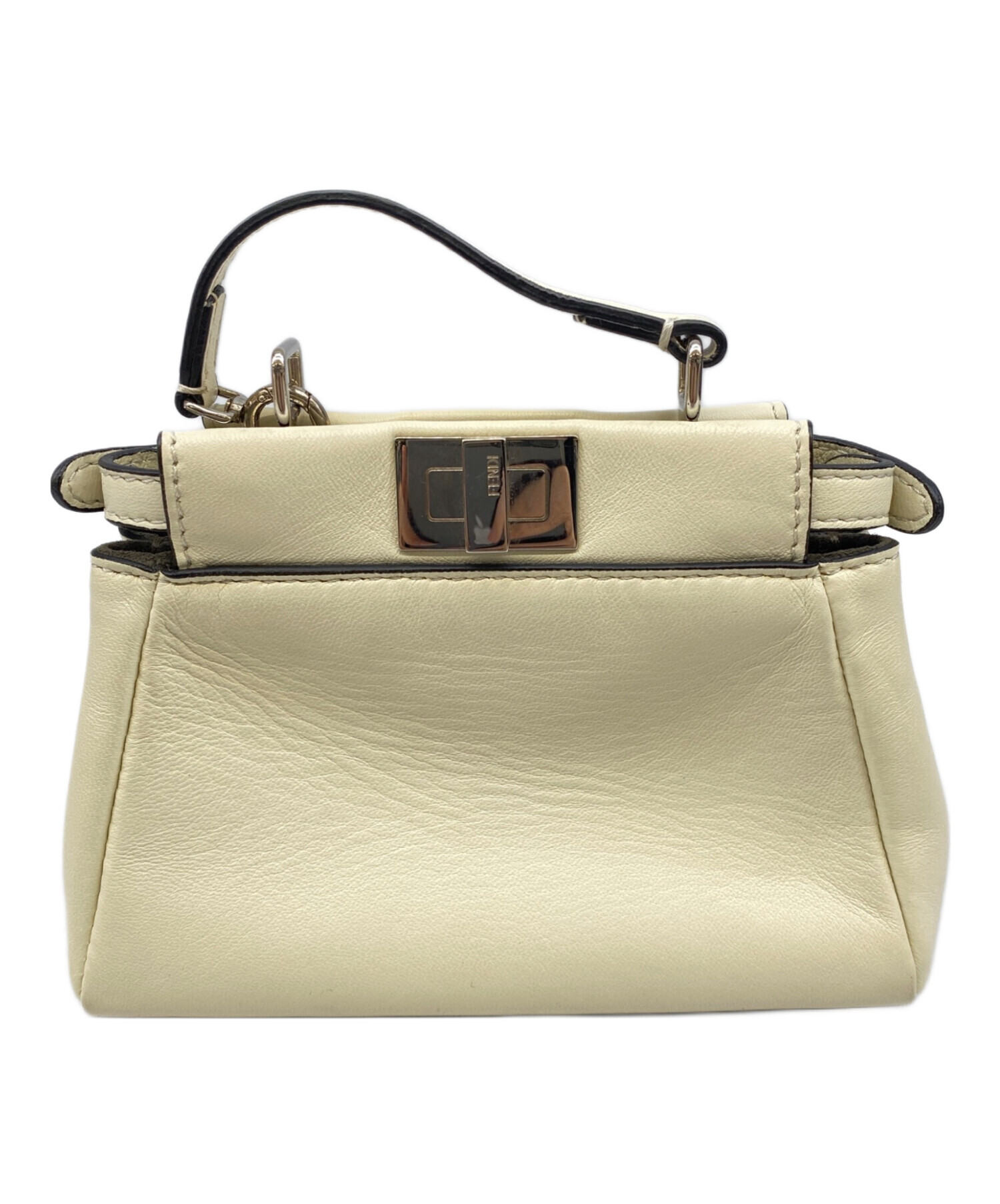 中古・古着通販】FENDI (フェンディ) 2WAYバッグ ホワイト｜ブランド