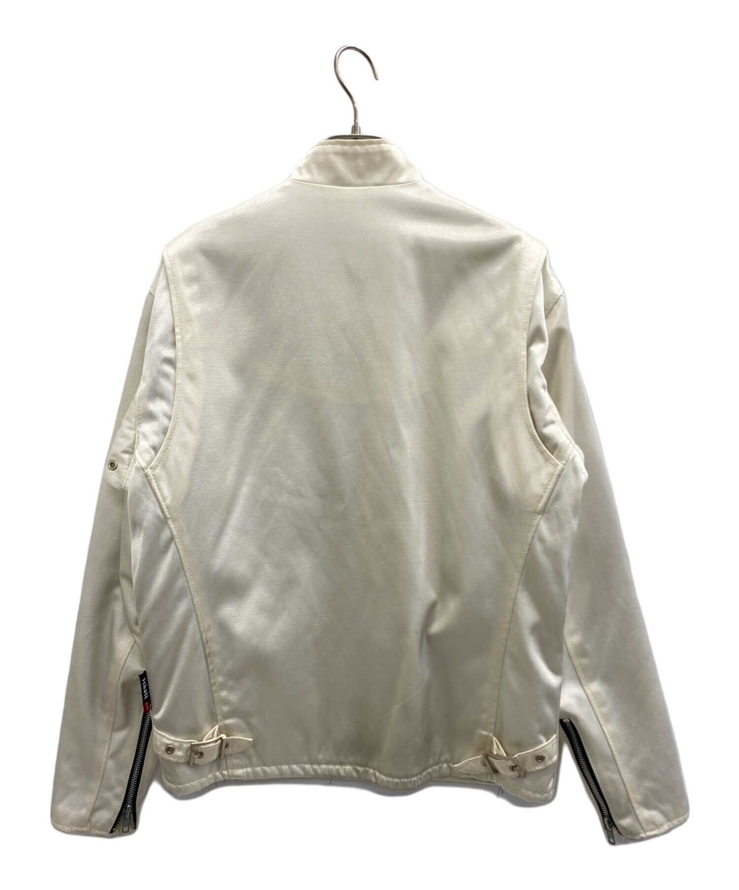 中古・古着通販】Schott (ショット) ライダースジャケット ホワイト