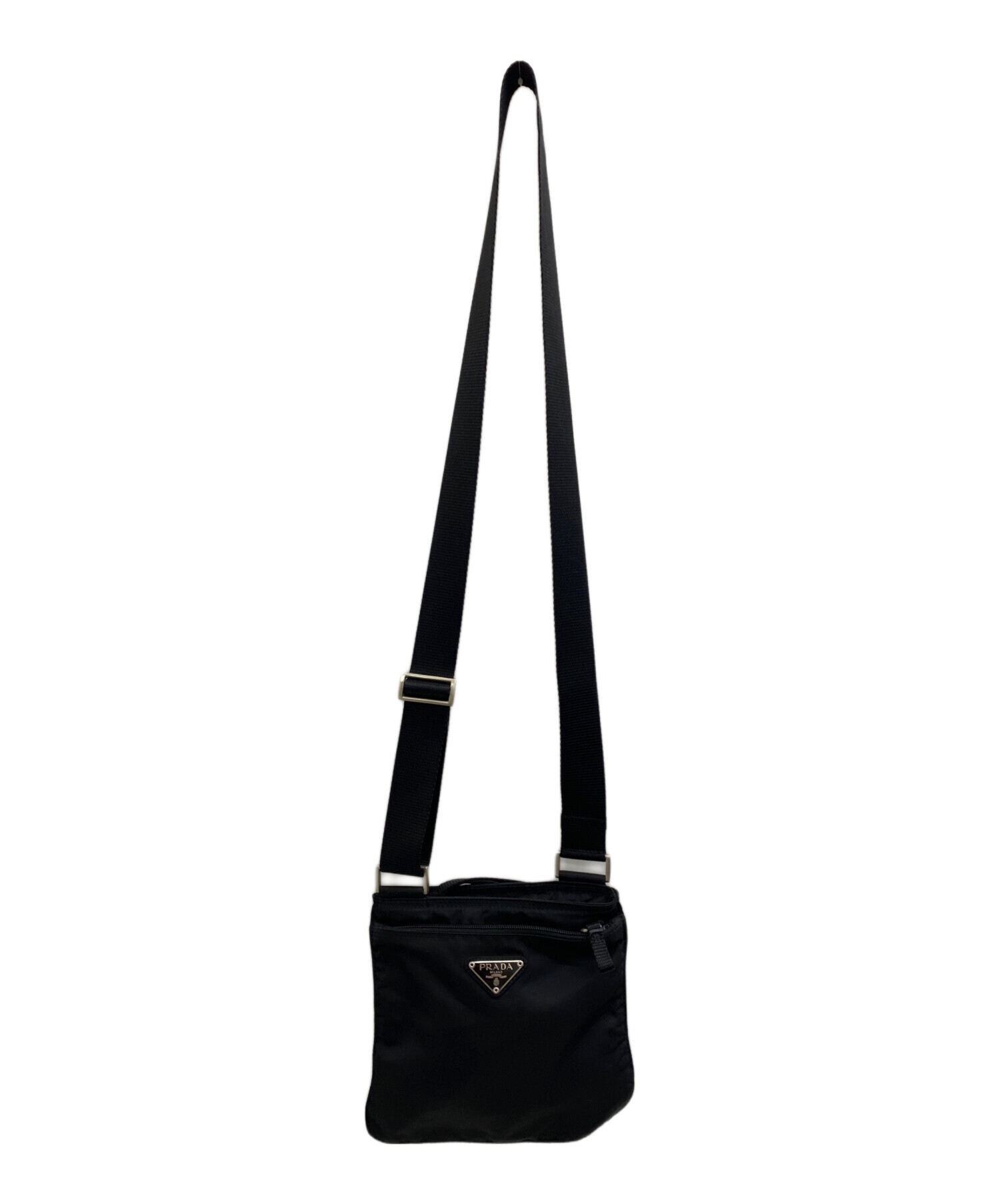 PRADA プラダ/ナイロンミニショルダー/Aランク/67【中古】 中古・古着通販】PRADA (プラダ) ナイロンミニショルダーバッグ