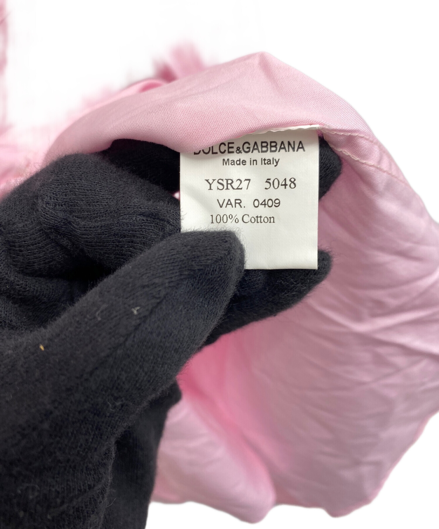 中古・古着通販】DOLCE & GABBANA (ドルチェ＆ガッバーナ) 長袖シャツ