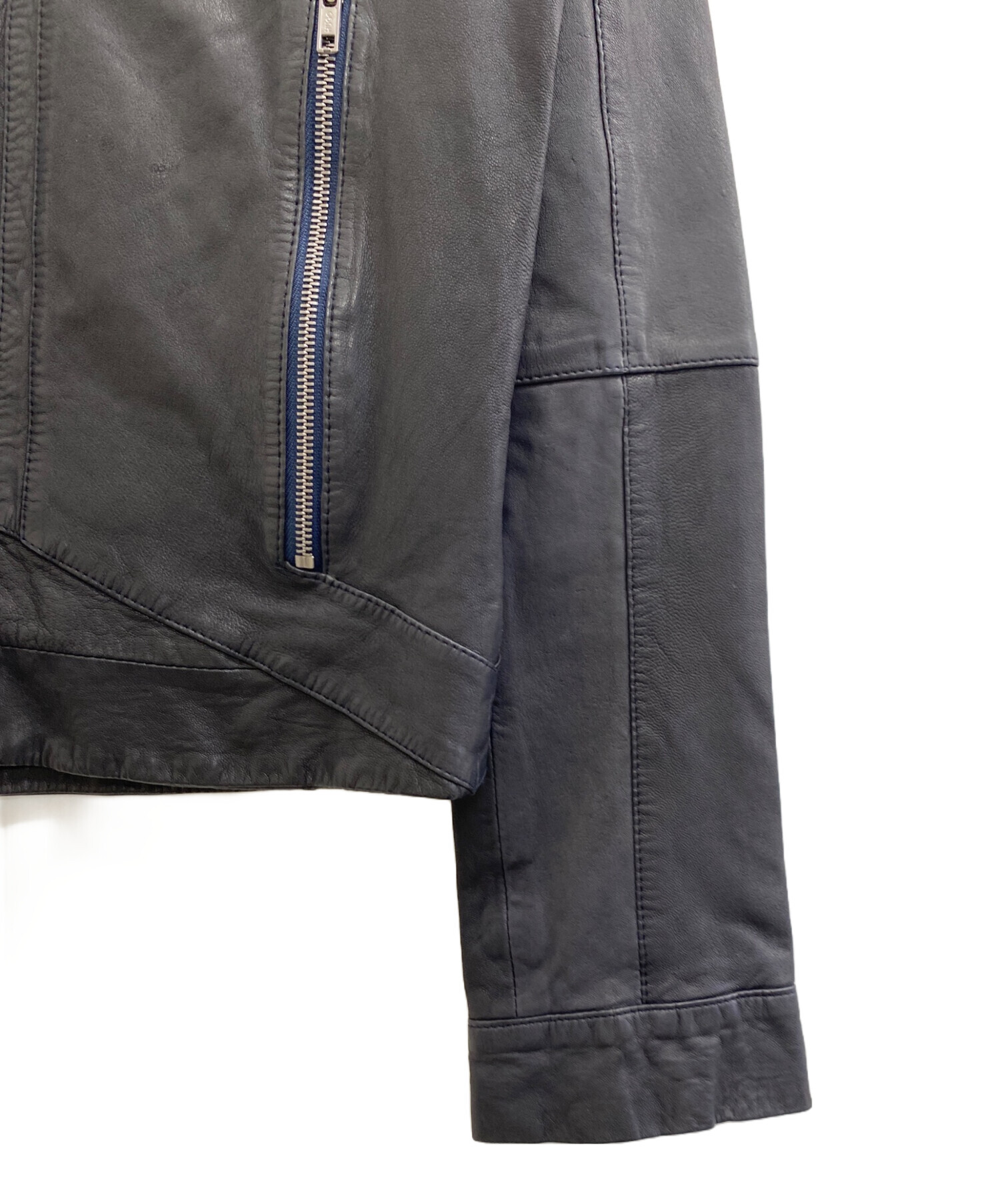 中古・古着通販】HUGO BOSS (ヒューゴ ボス) レザージャケット