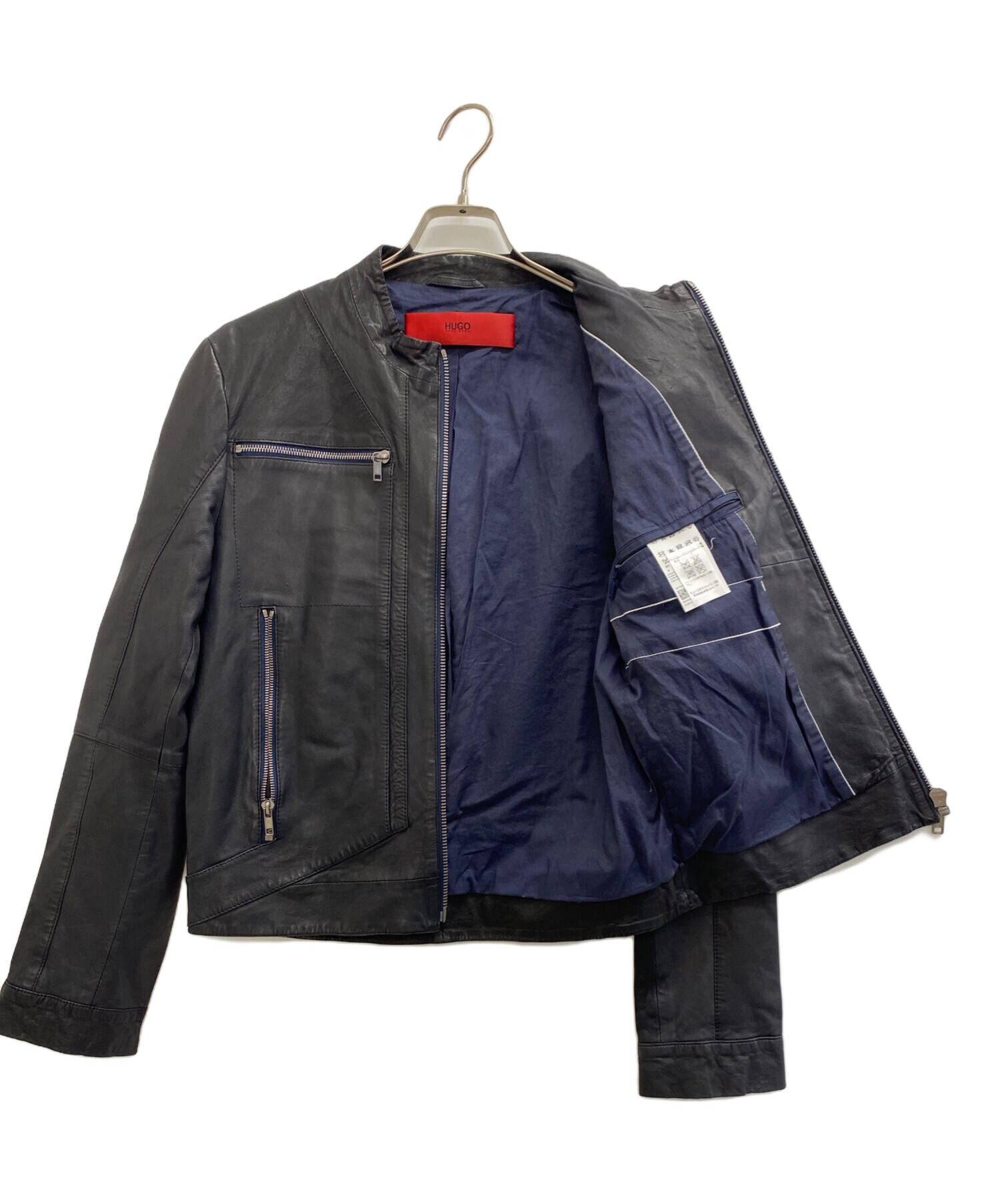 中古・古着通販】HUGO BOSS (ヒューゴ ボス) レザージャケット