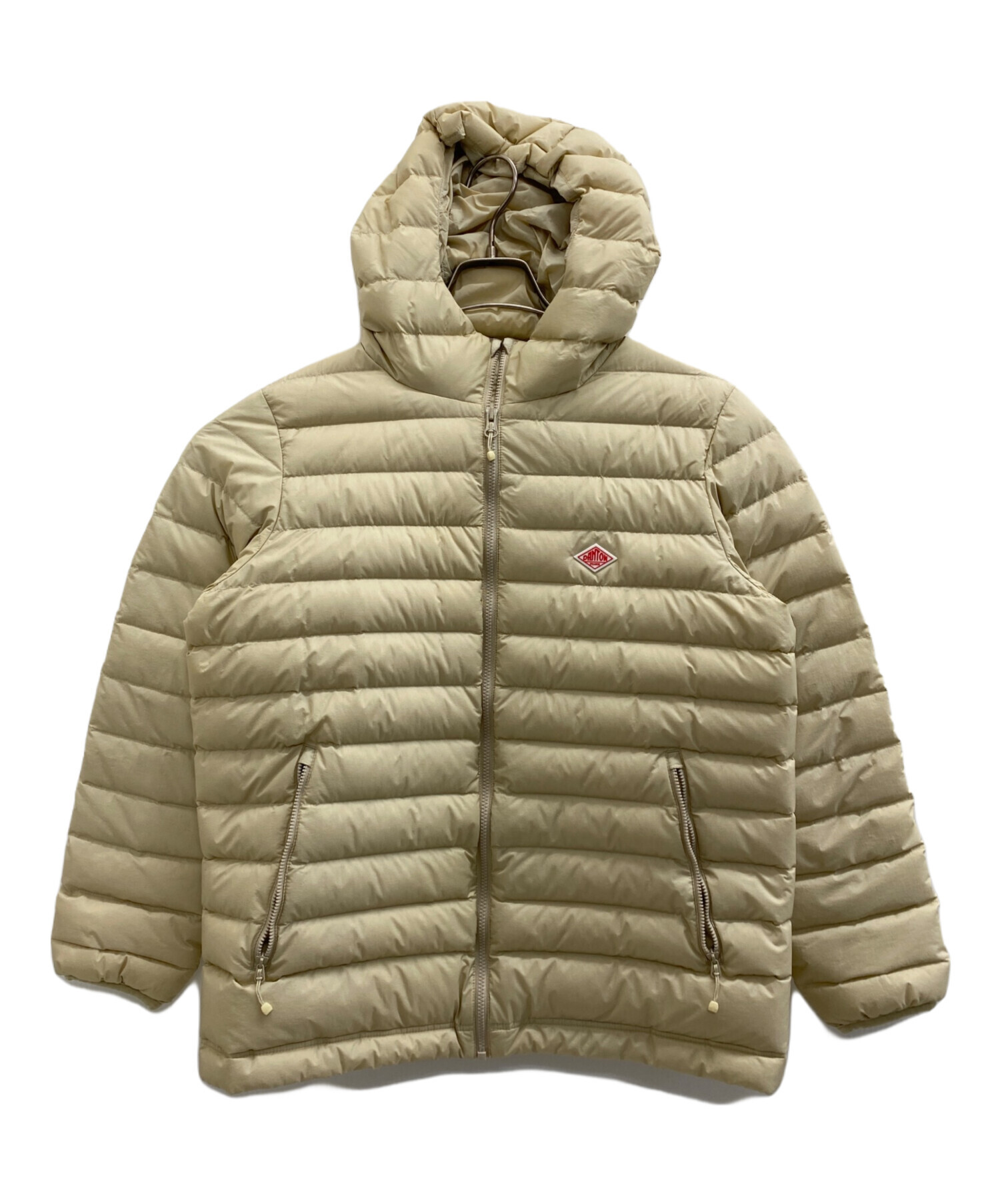 タ*カ様 ★美品★ダントン　ミドルダウンジャケット　JD-8031 中古・古着通販】DANTON (ダントン) JD-8031 アイボリー サイズ:38