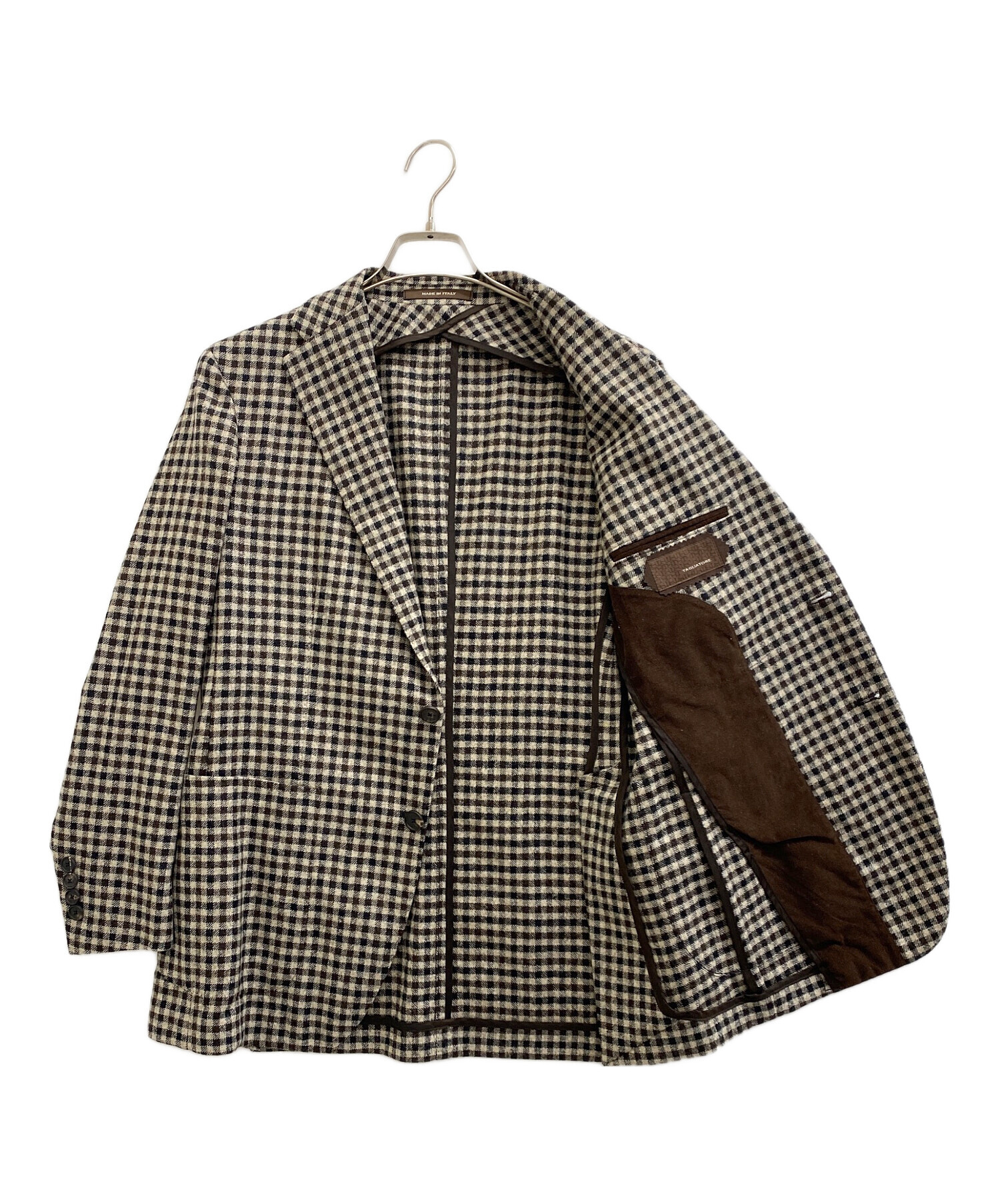 格安　TAGLIATORE ベージュ テーラードジャケット 中古・古着通販】TAGLIATORE (タリアトーレ) テーラードジャケット