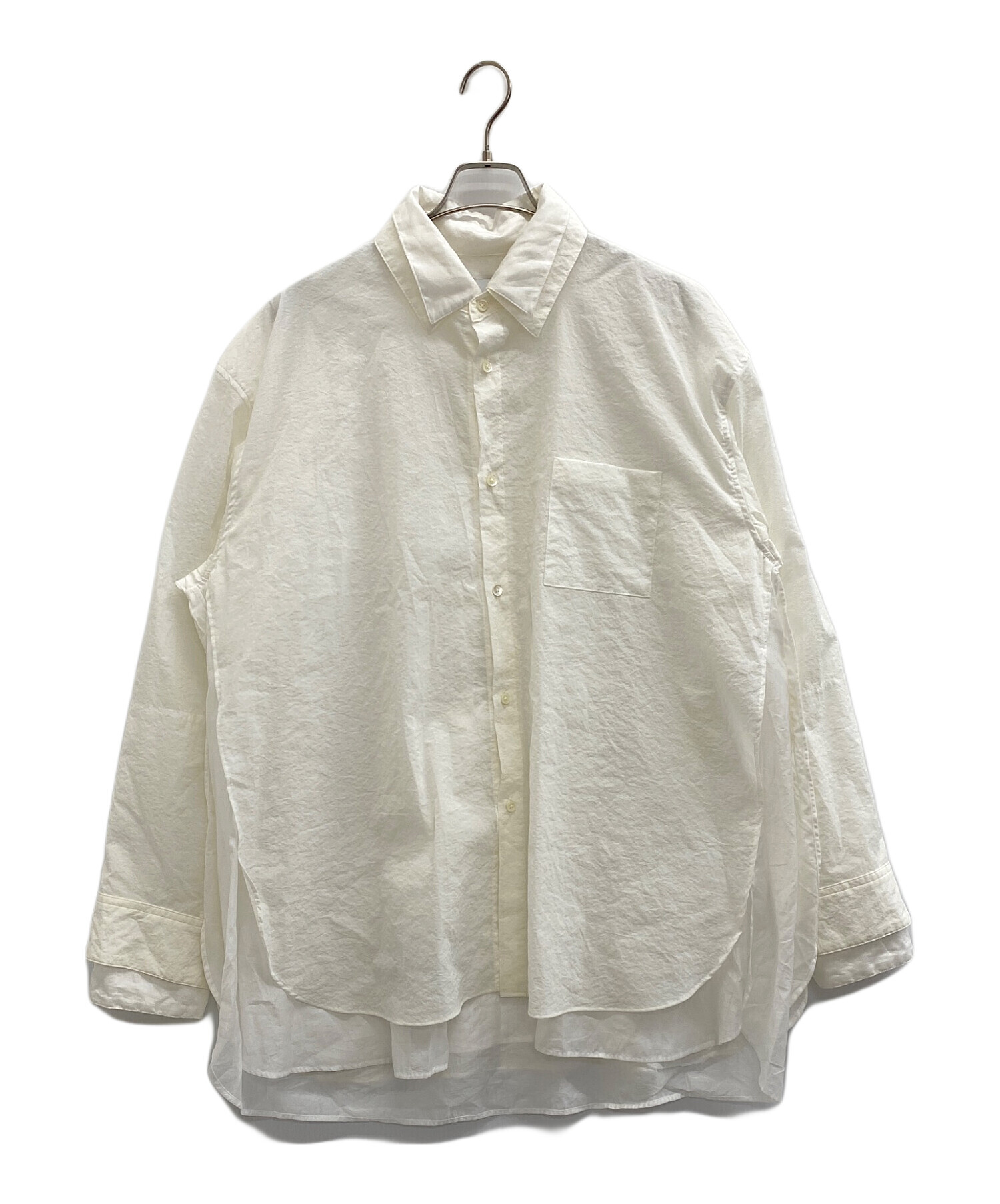 中古・古着通販】stein (シュタイン) OVERSIZED LAYERED SHIRT