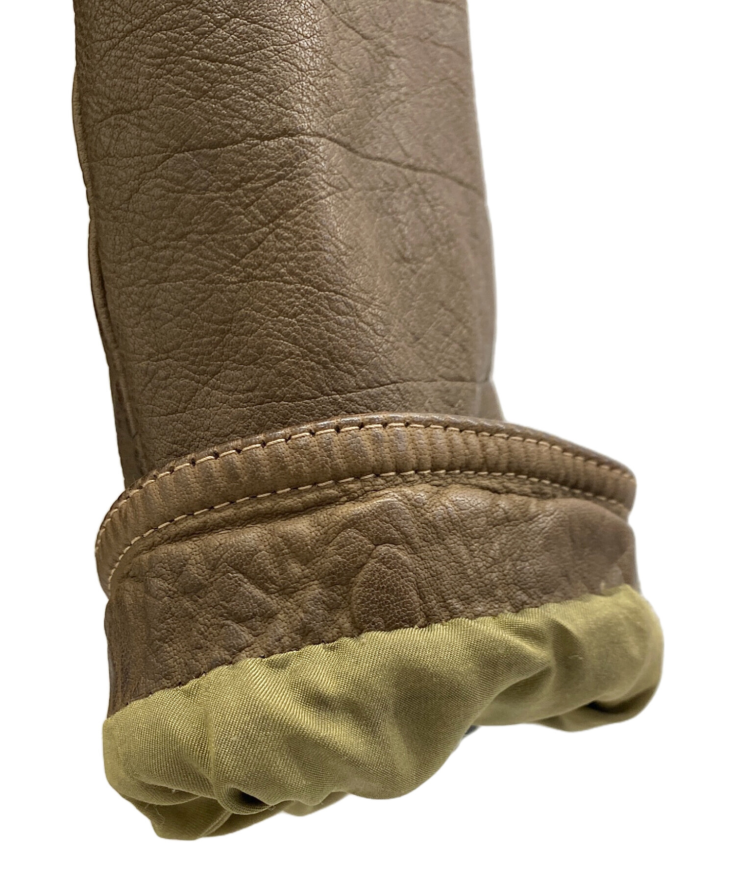 中古・古着通販】DACUTE (ダクテ) レザージャケット ブラウン サイズ