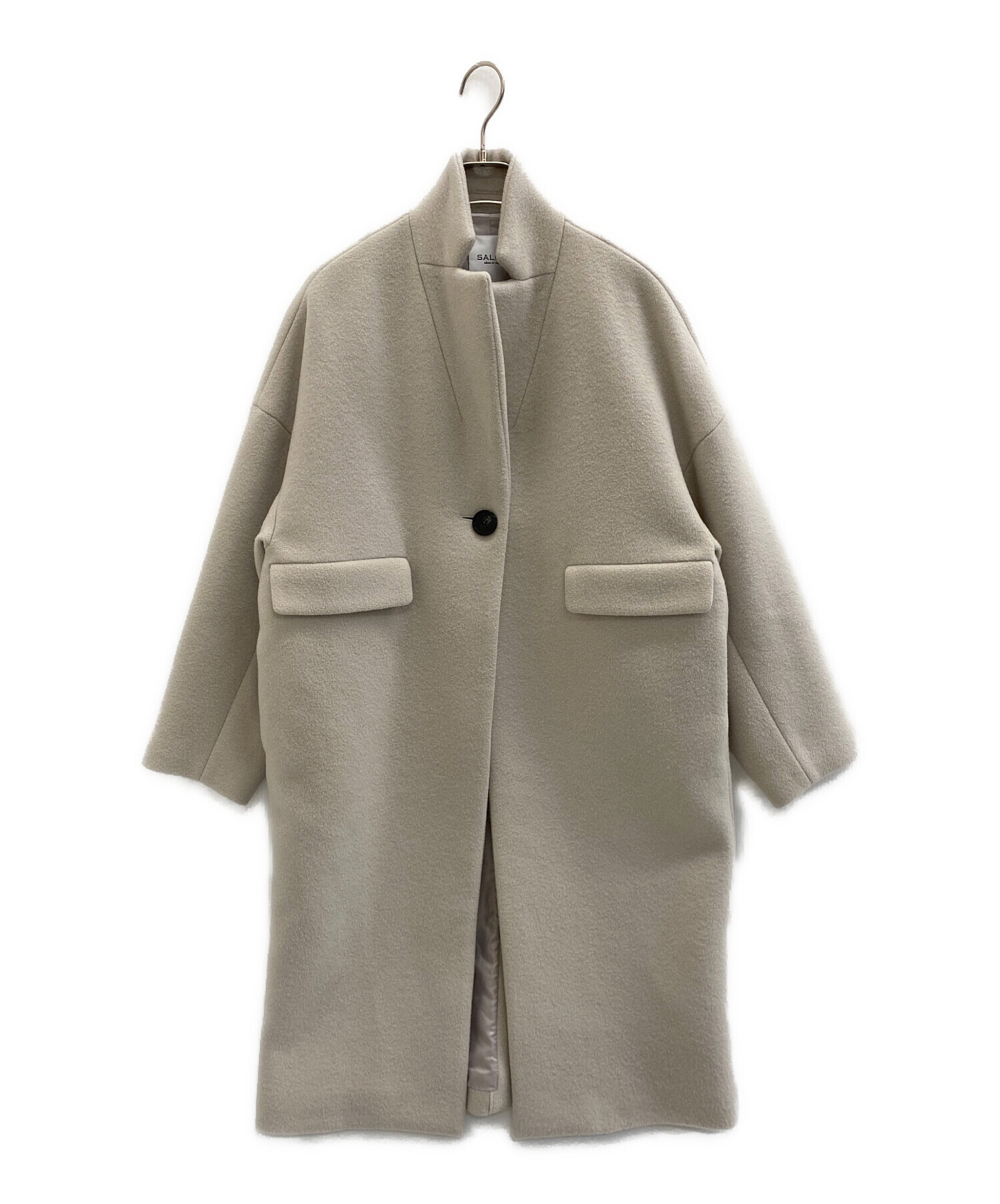 中古・古着通販】SALON (サロン) チェスターコート グレー サイズ:S