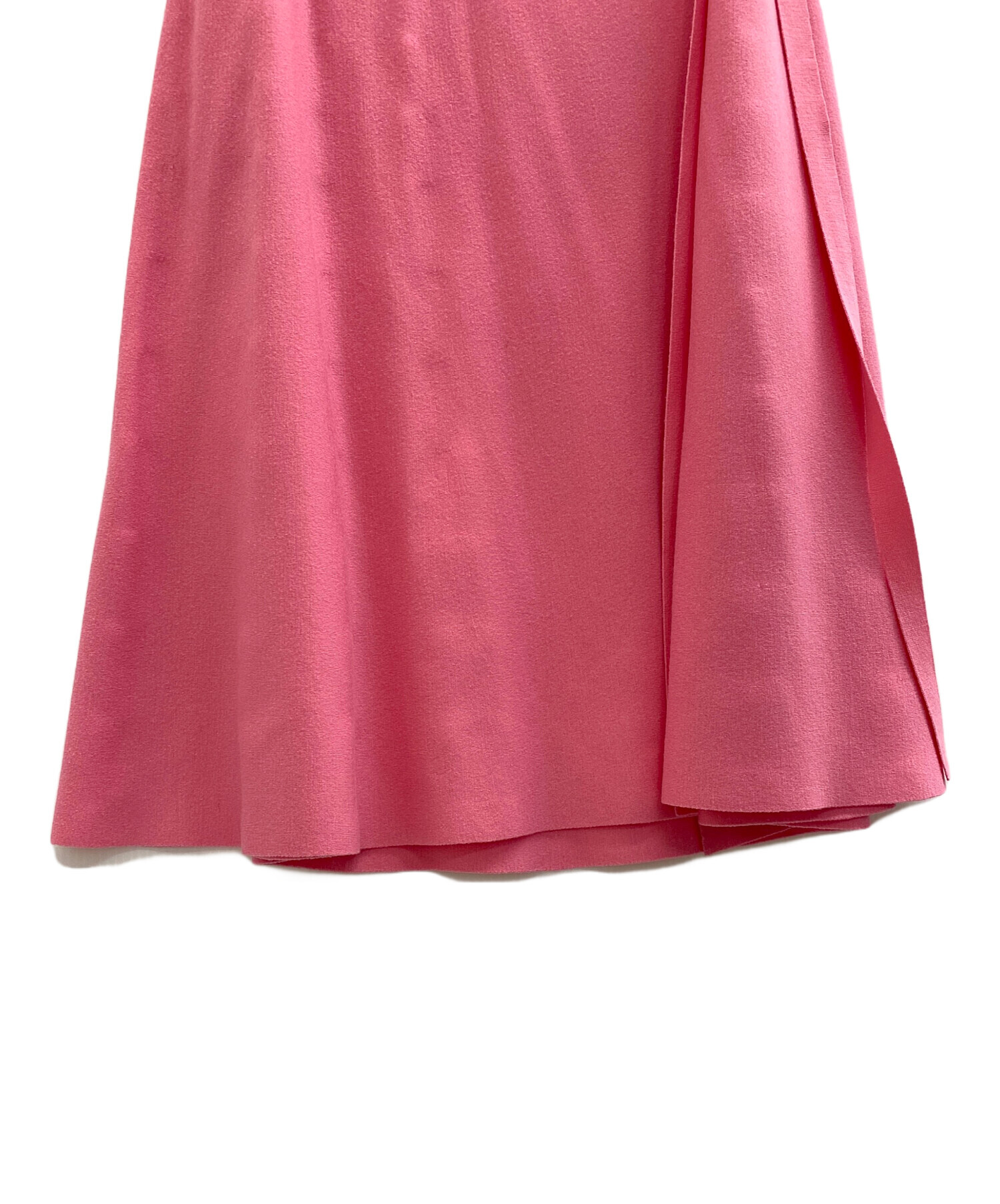 中古・古着通販】DRAWER (ドゥロワー) ミラノ ラップスカート ピンク