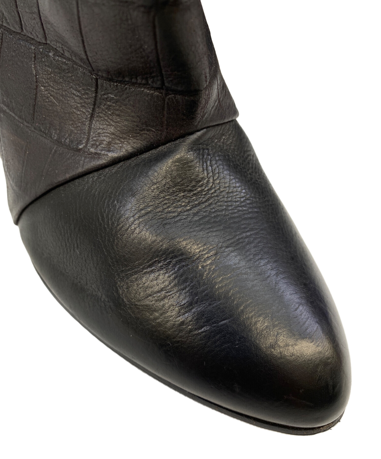 中古・古着通販】FABIO RUSCONI (ファビオルスコーニ) ブーツ パープル