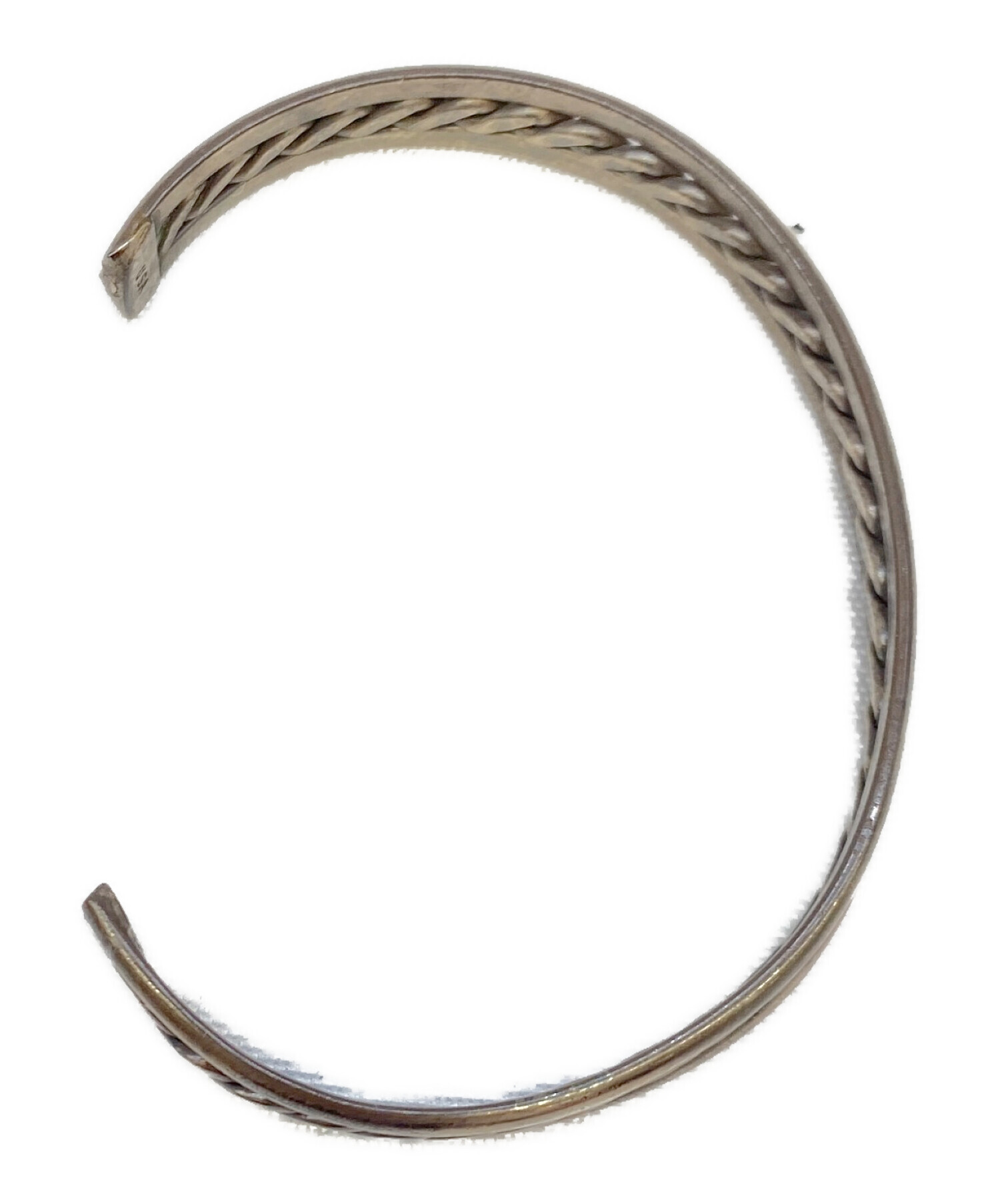 中古・古着通販】ノーブランド (ノーブランド) ツイストバングル