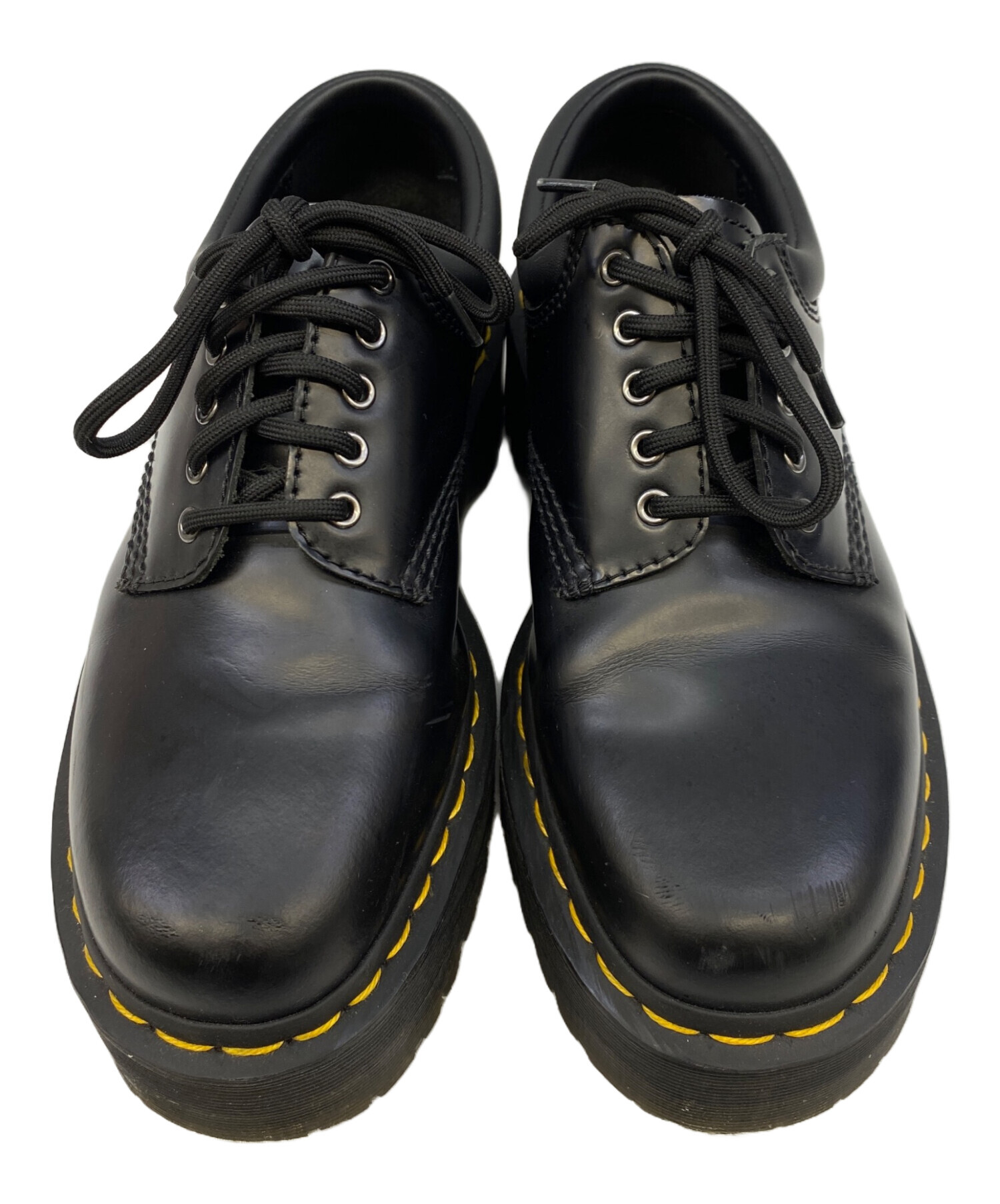 【新品・未使用】Dr. Martens ブラック 6ホール UK6サイズ 中古・古着通販】Dr.Martens (ドクターマーチン) 5ホールレザー