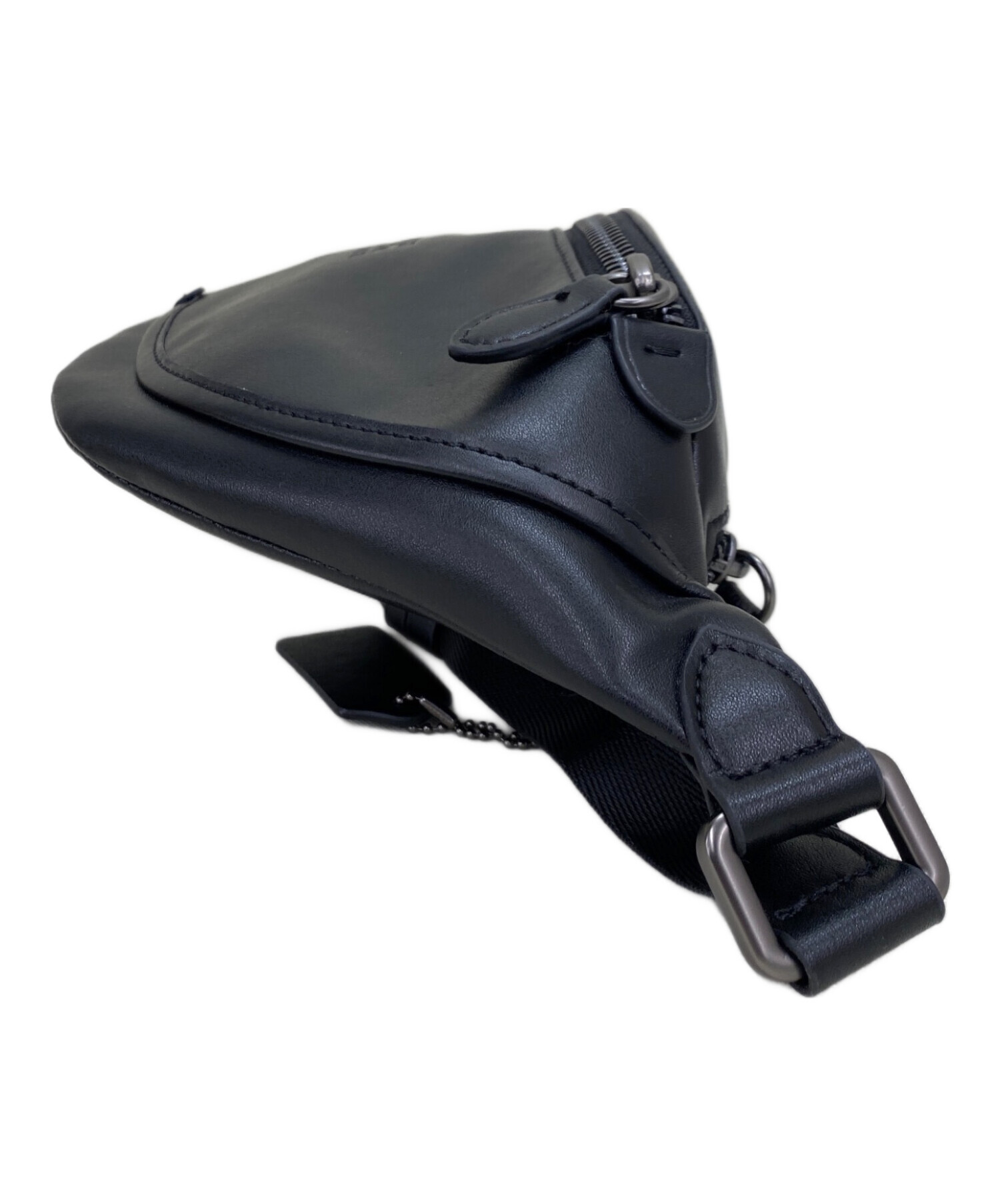 中古・古着通販】COACH (コーチ) リーグ ベルト バッグ ブラック