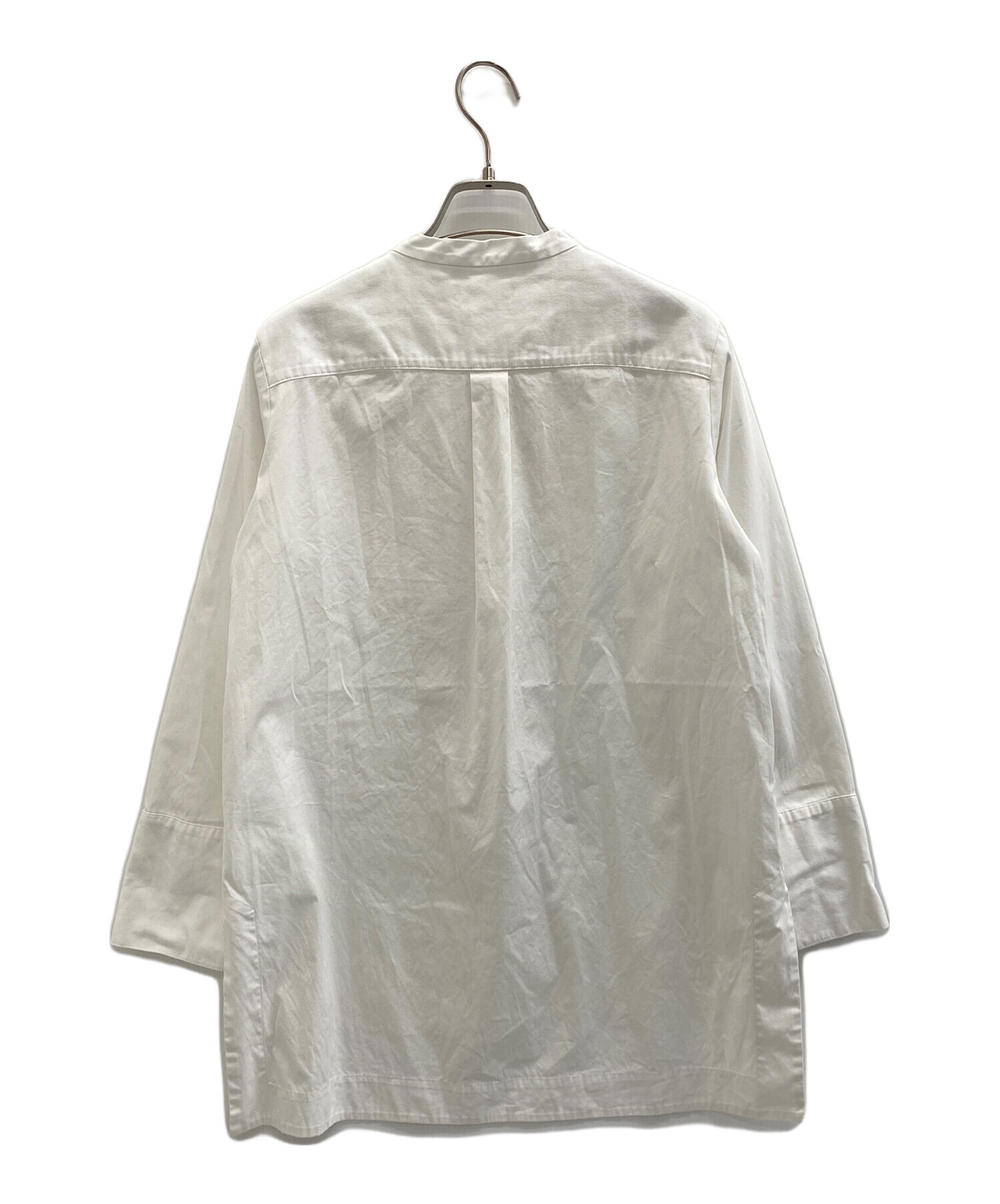 中古・古着通販】YORI (ヨリ) 長袖シャツ ホワイト サイズ:36