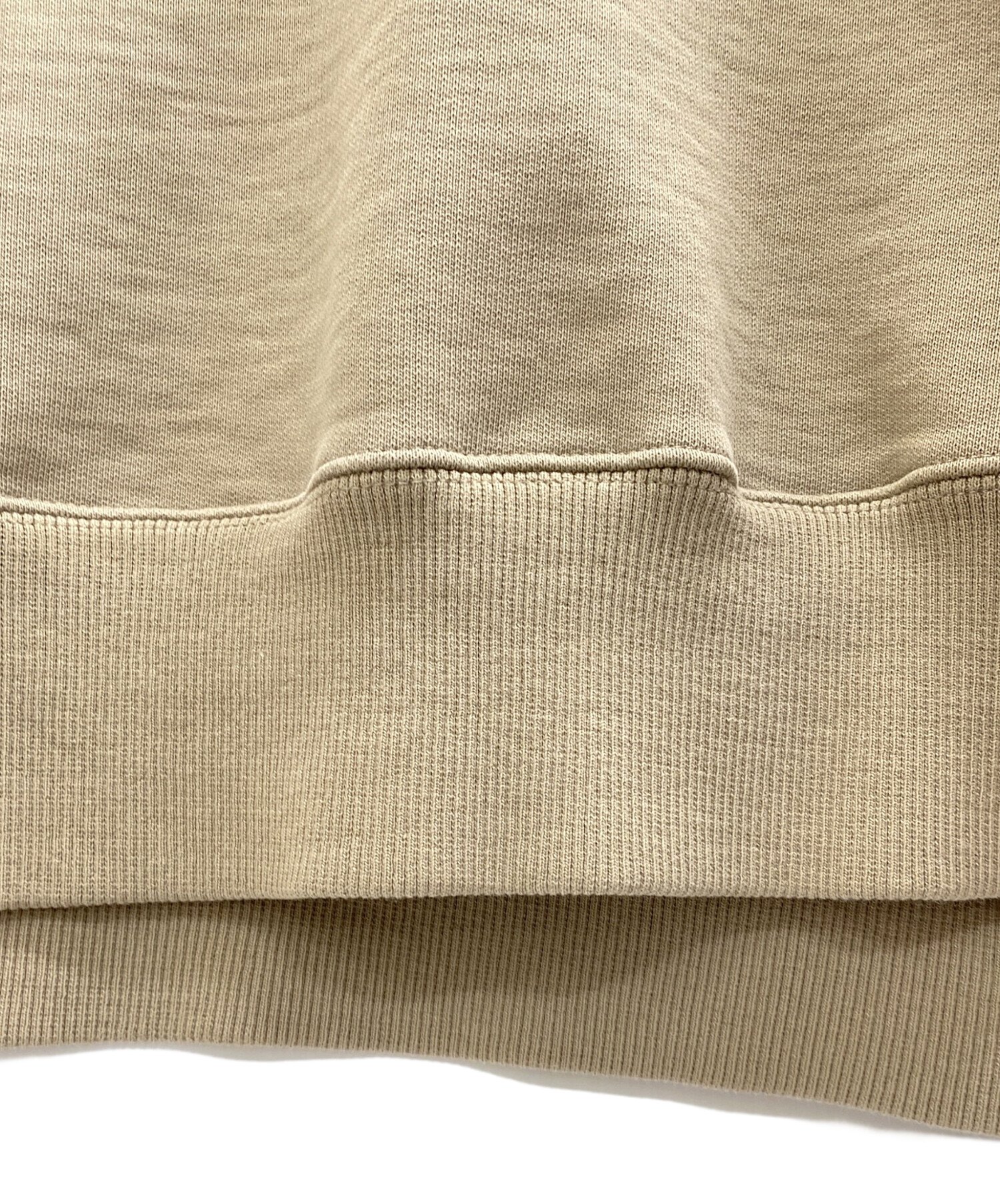 中古・古着通販】ami (アミ) スウェット ベージュ サイズ:L｜ブランド