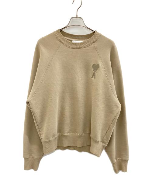 中古・古着通販】ami (アミ) スウェット ベージュ サイズ:L｜ブランド