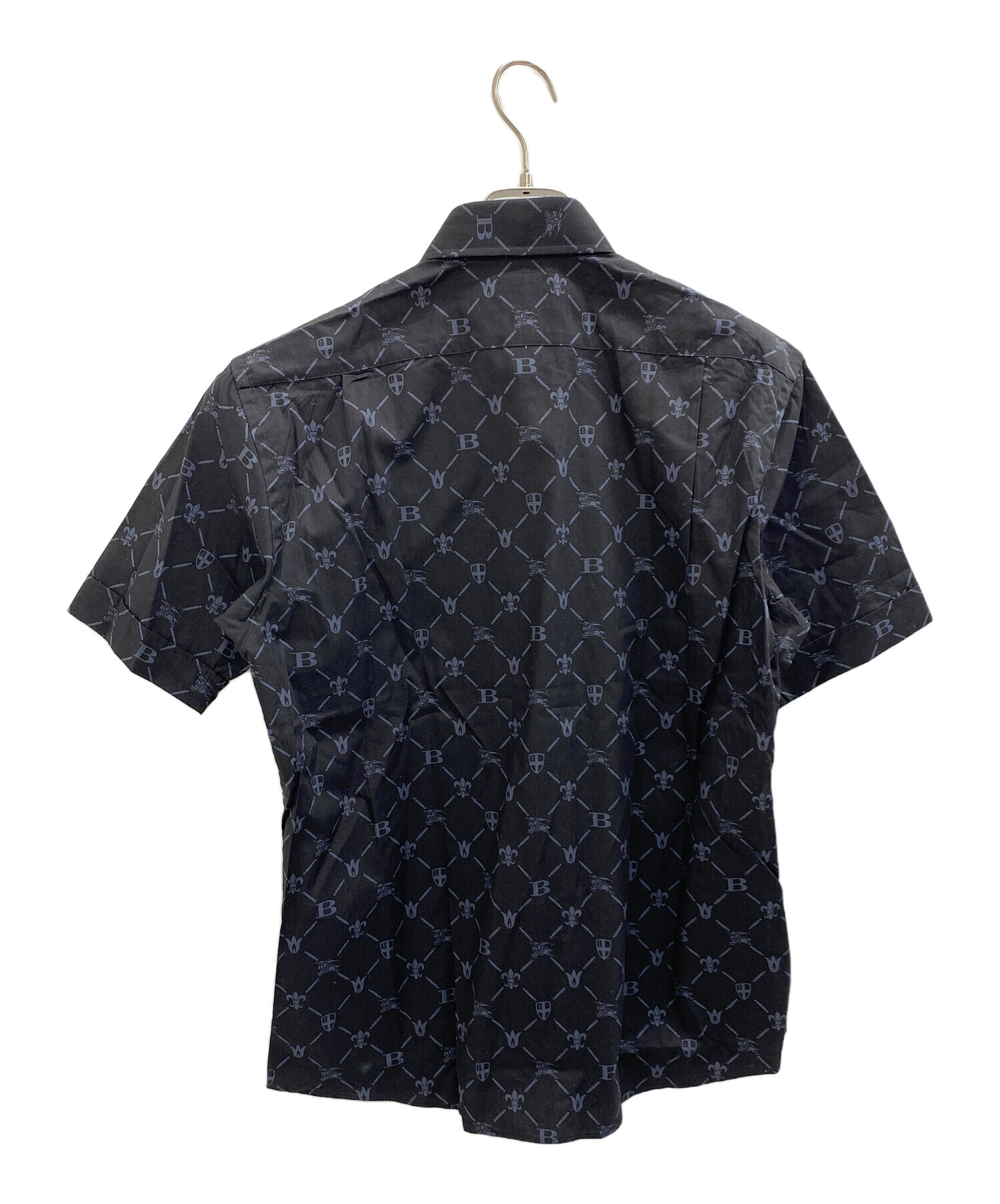 未使用品BURBERRY BLACK LABEL モノグラム 総柄シャツ 【公式通販】