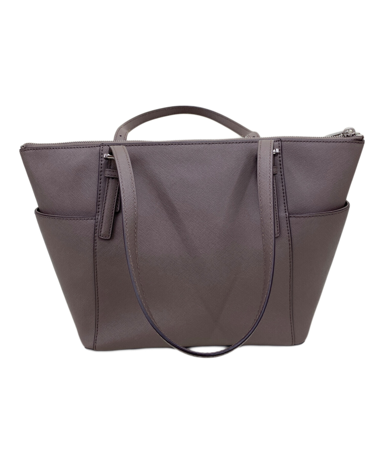 MICHAEL KORS ビジネスバッグ グレー 中古・古着通販】MICHAEL KORS (マイケル・コース) ジェットセット