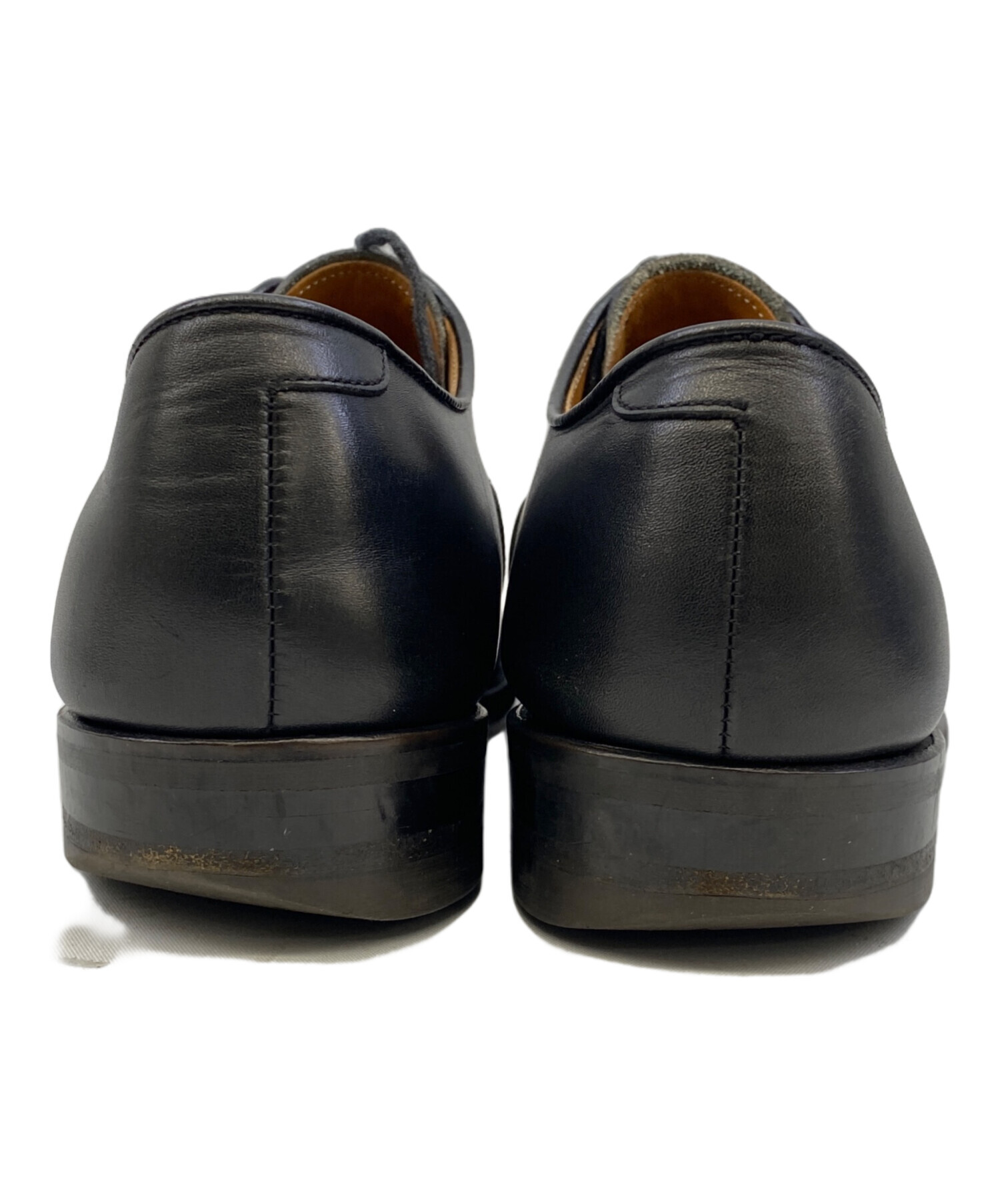 シェットランドフォックス　ストレートチップレザーシューズ　本革　穴飾り　内羽根 シェットランドフォックス ストレートチップレザーシューズ 本革 穴