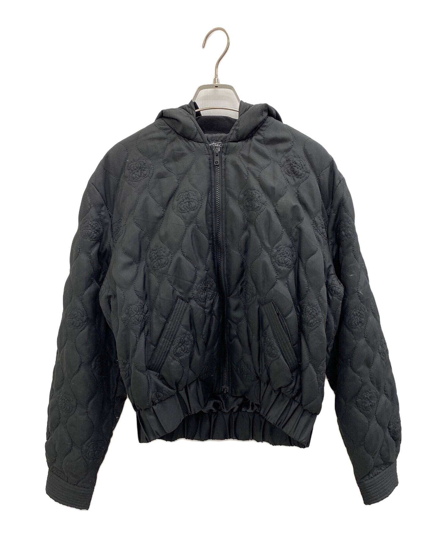 中古・古着通販】stussy (ステューシー) 中綿ジャケット ブラック