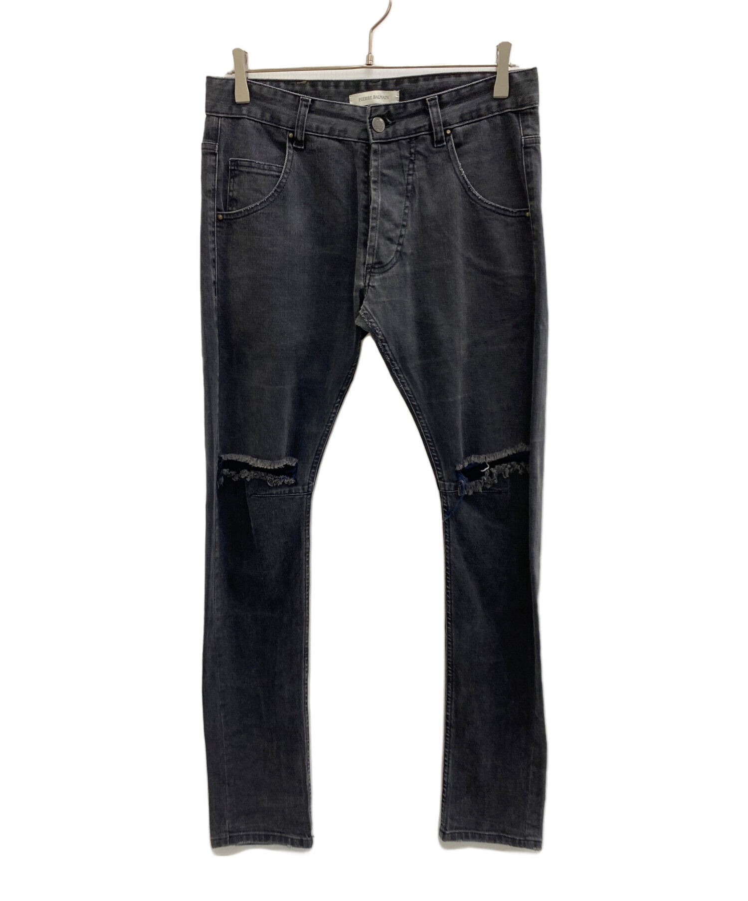 PIERRE BALMAIN ピエールバルマン バイカーデニム BALMAIN PIERRE