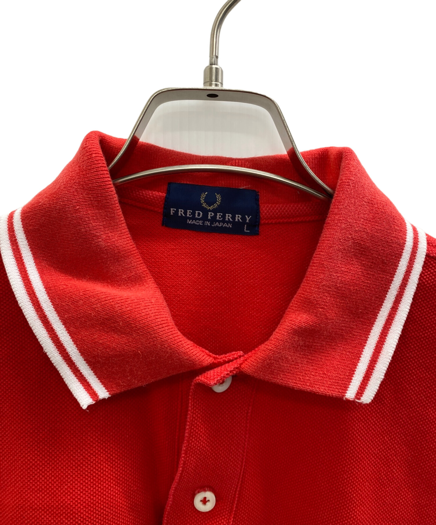 中古・古着通販】FRED PERRY (フレッドペリー) ポロシャツ レッド