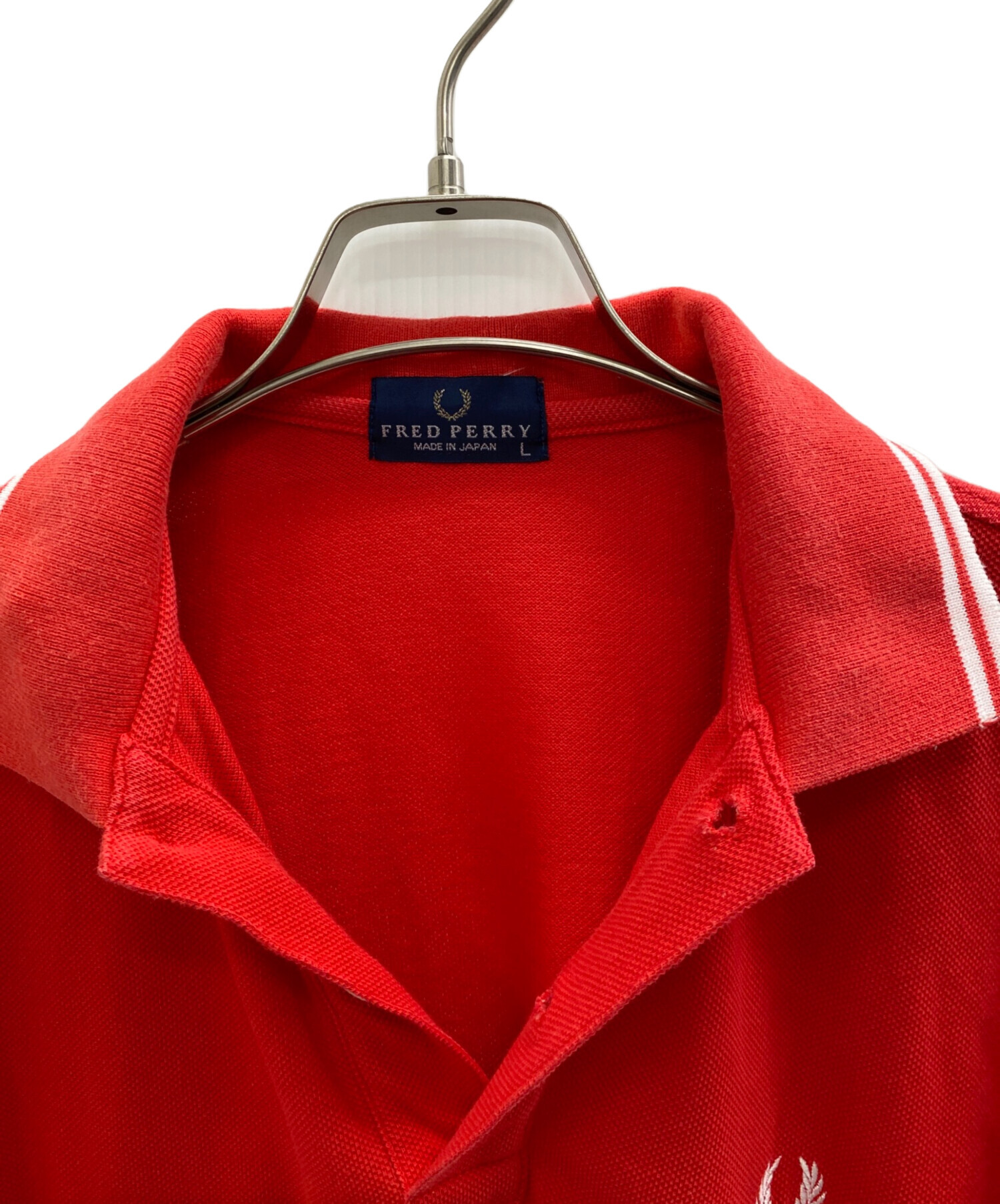 中古・古着通販】FRED PERRY (フレッドペリー) ポロシャツ レッド