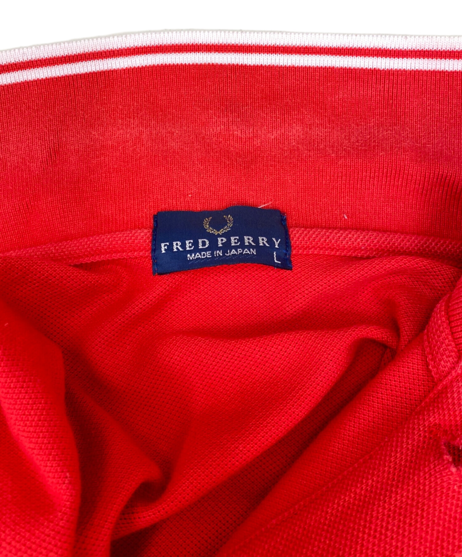 中古・古着通販】FRED PERRY (フレッドペリー) ポロシャツ レッド