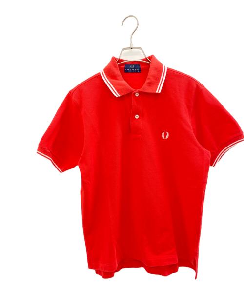FRED PERRY フレッドペリー ポロシャツ メンズ 【古着】【中古】 中古・古着通販】FRED PERRY (フレッドペリー) ポロシャツ レッド
