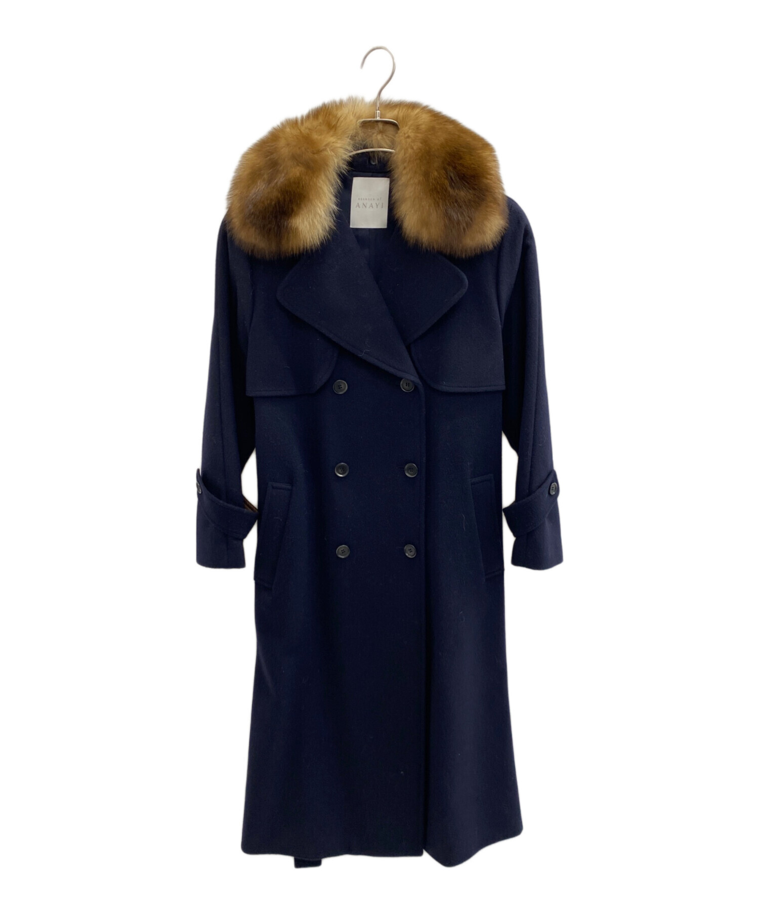 中古・古着通販】ANAYI (アナイ) ウールメルトントレンチコート