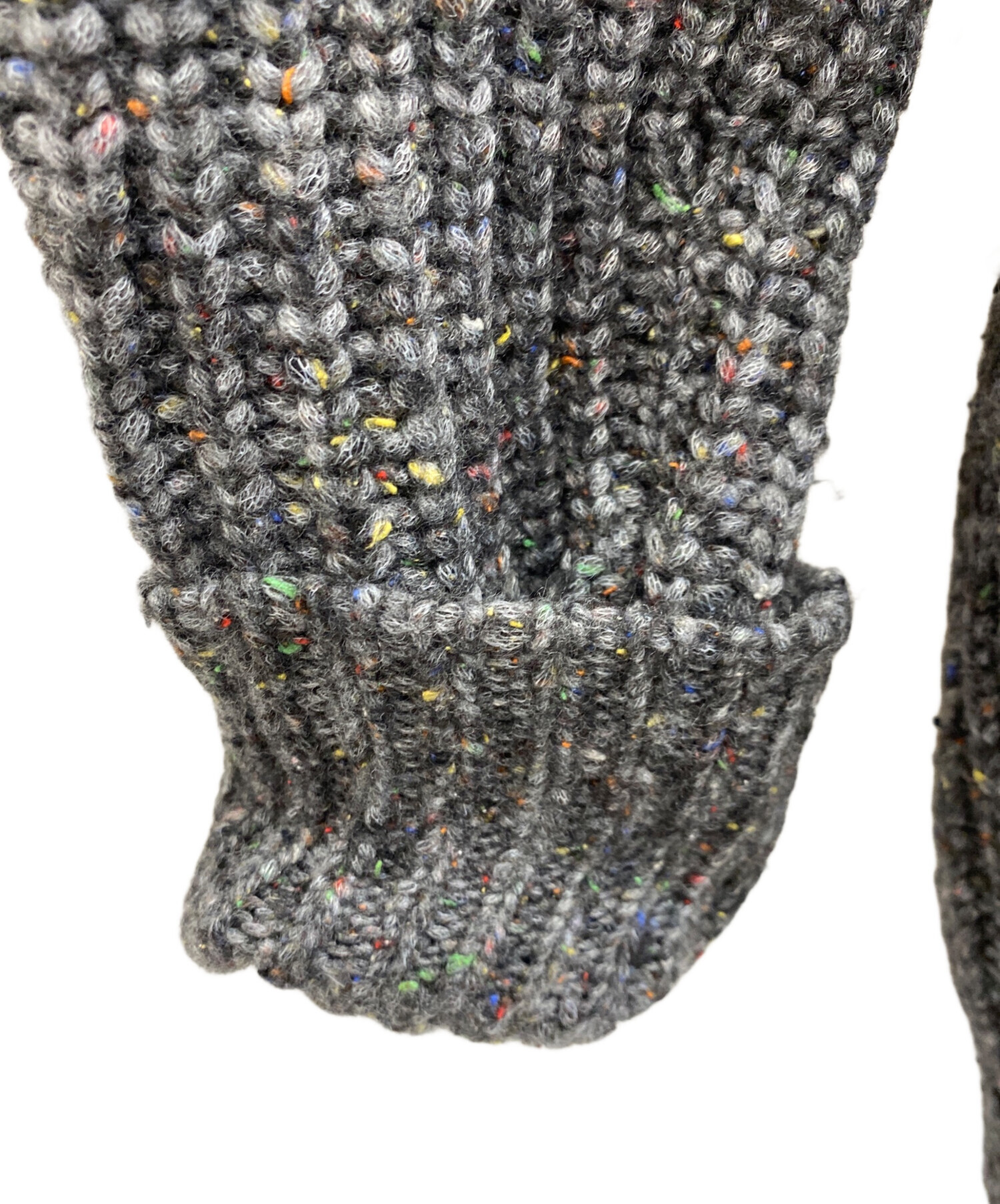 中古・古着通販】N°21 (ヌメロヴェントゥーノ) 厚手ニット グレー