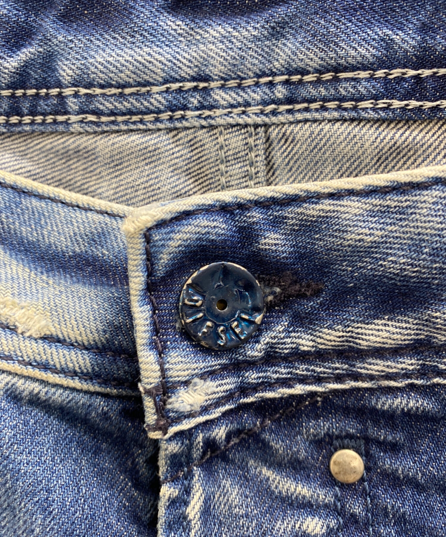 中古・古着通販】DIESEL (ディーゼル) デニムパンツ ブルー サイズ