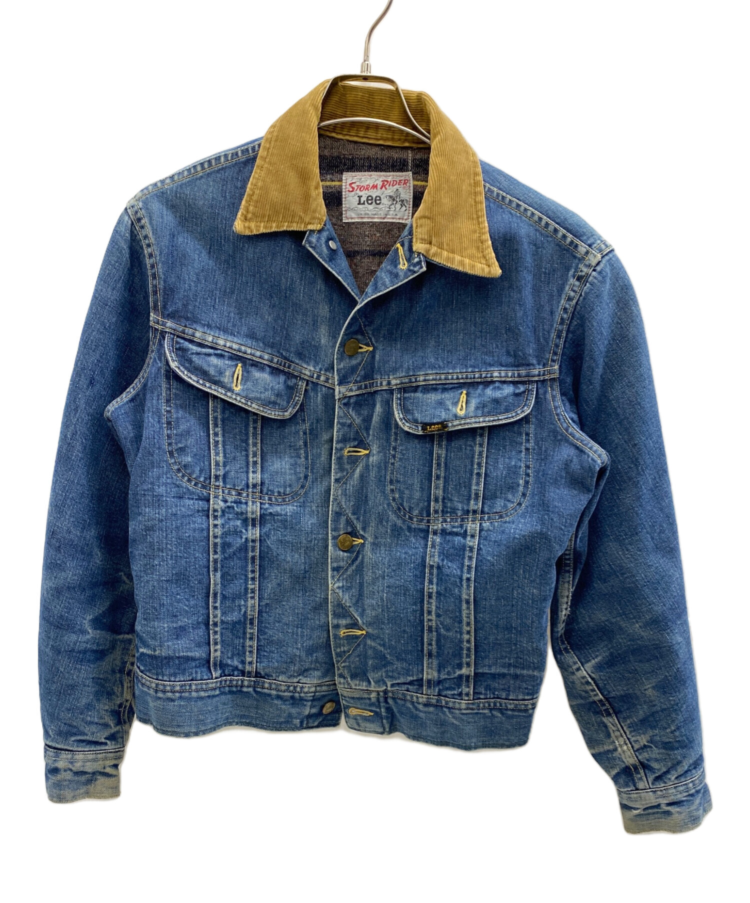 Lee storm Rider サイズ36 80s Lee STORM RIDER Size 36 USA製 ストームライダー デニムジャ