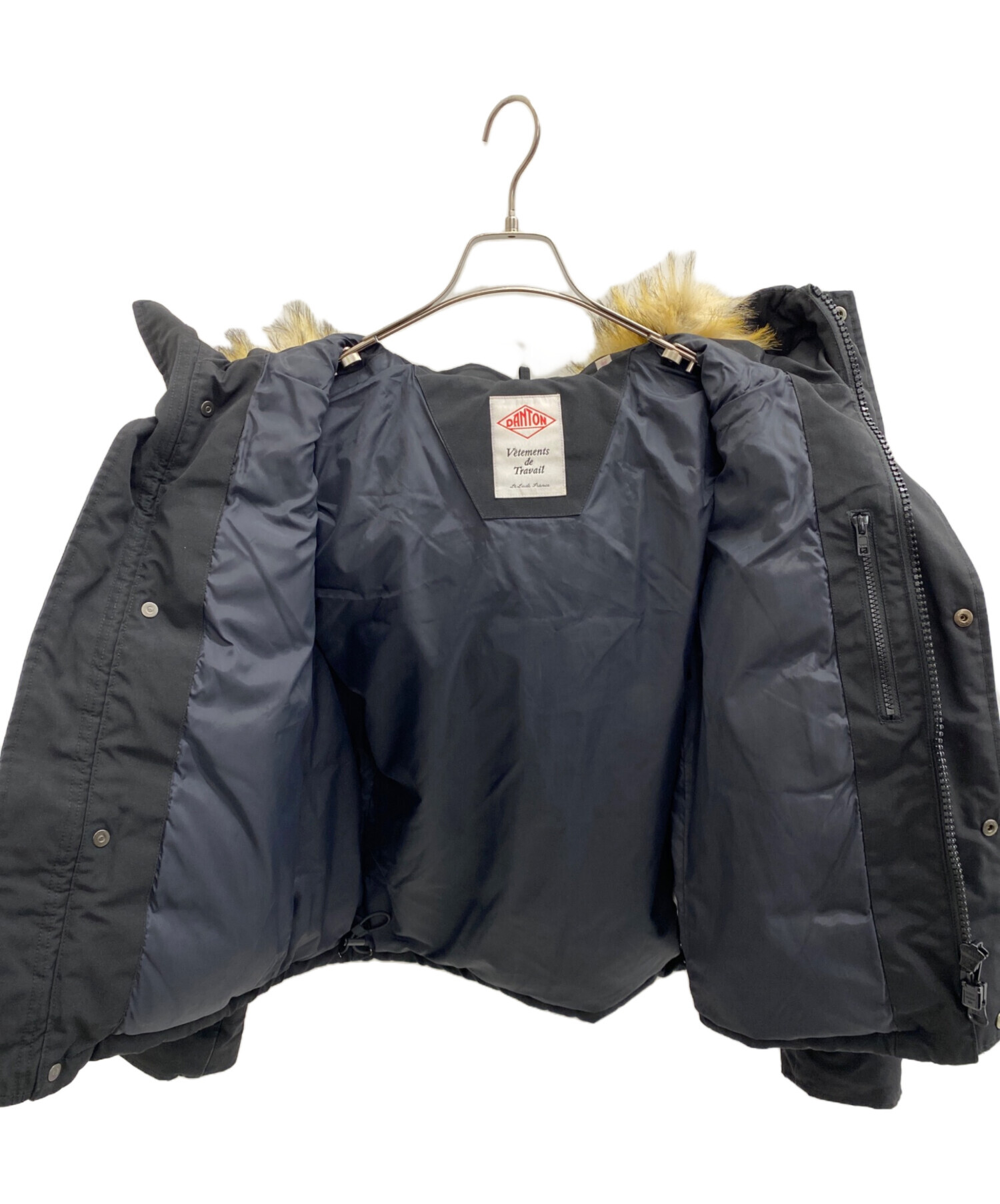 中古・古着通販】DANTON (ダントン) SHORT DOWN JACKET ブラック
