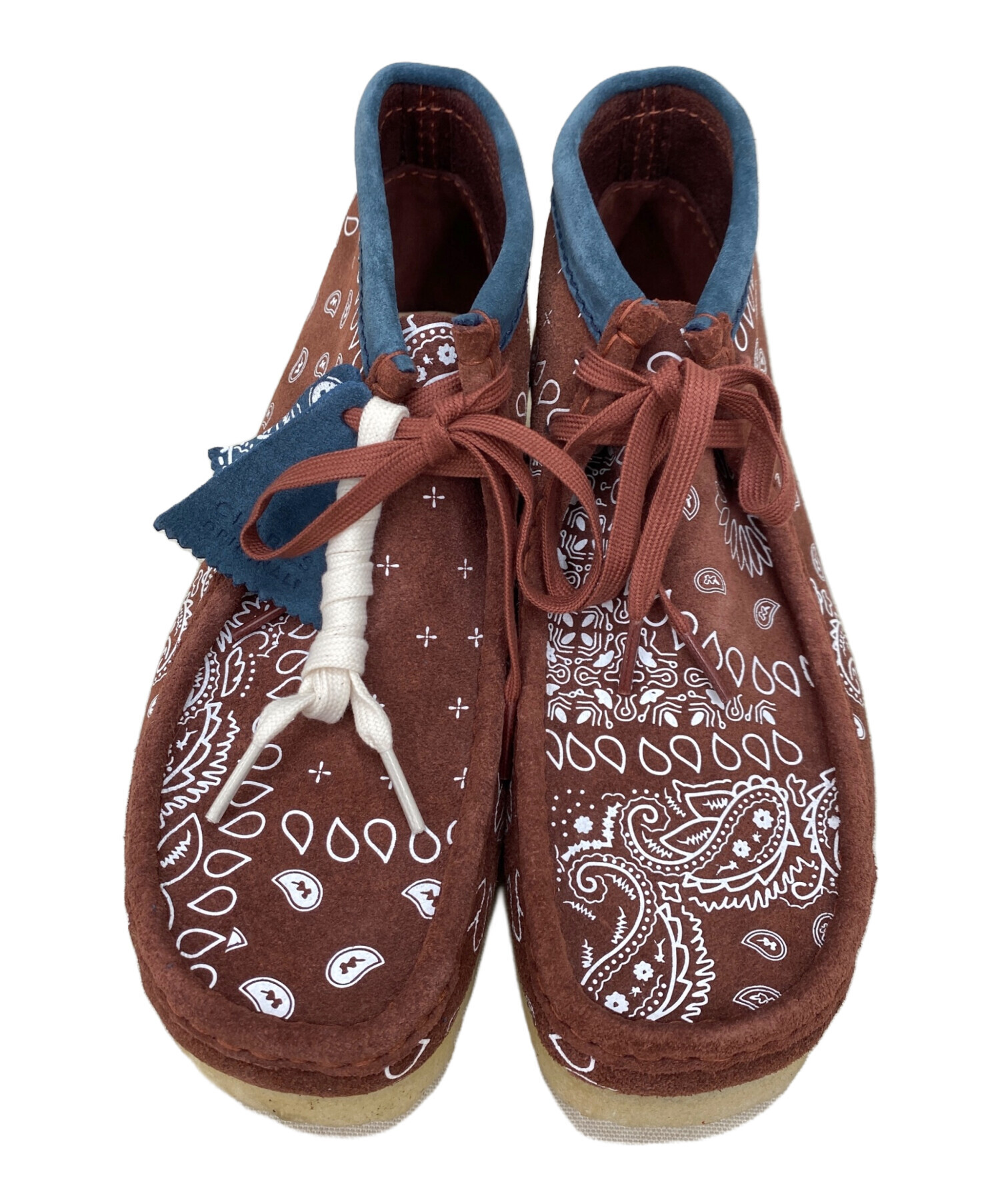 美品】Clarks クラークスオリジナル ワラビーブーツ 26 クラークス