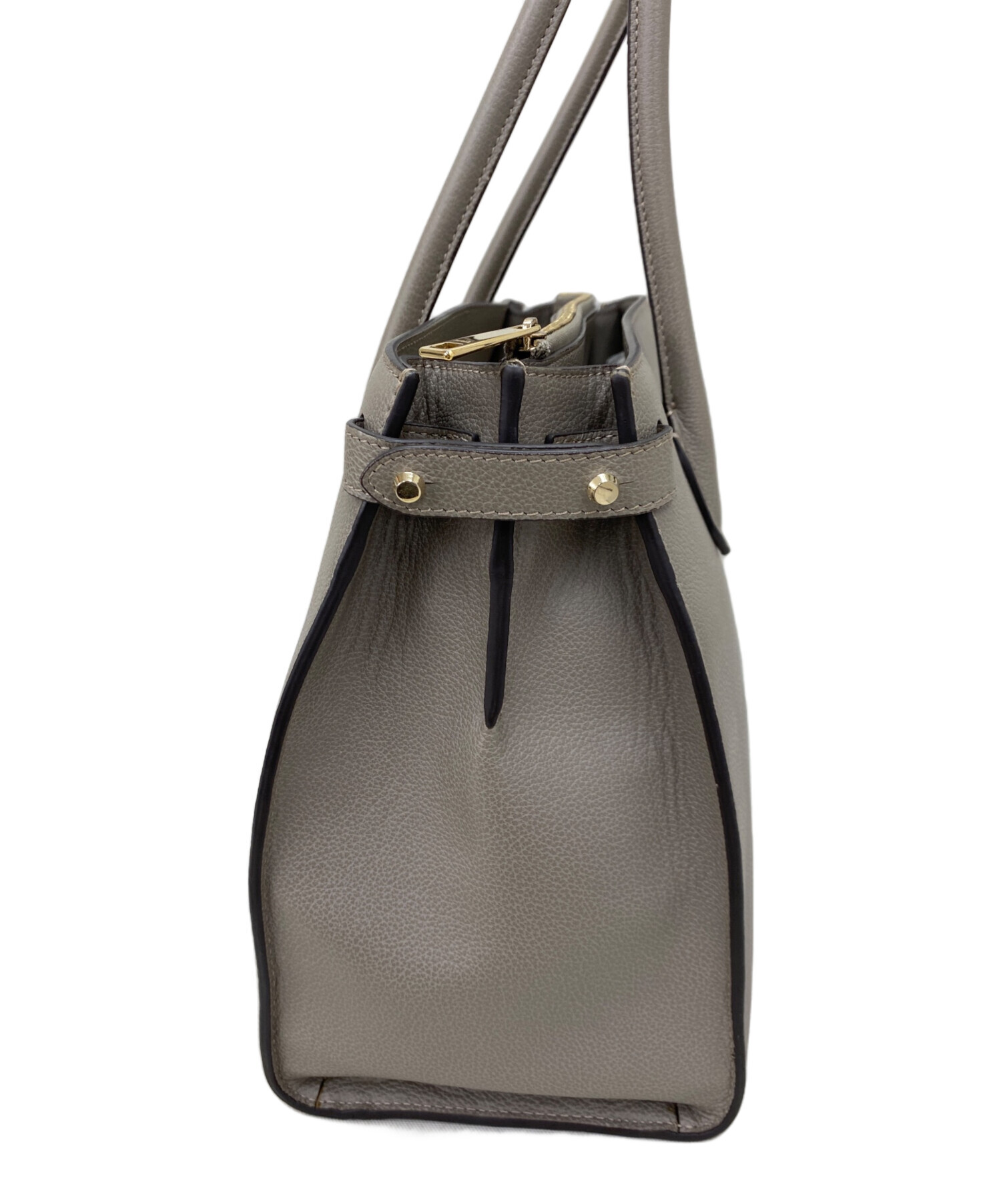 FURLA　フルラ　トートバッグ　グレー　パラダイス 中古・古着通販】FURLA (フルラ) トートバッグ グレー｜ブランド・古着