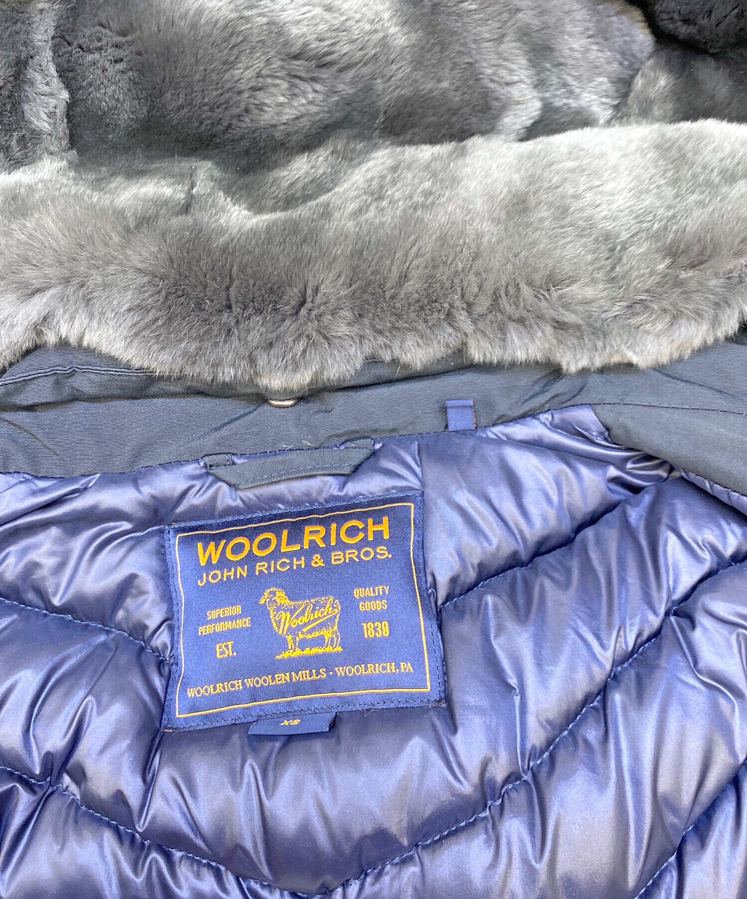 woolrich bow bridge ネイビー　サイズxs 中古・古着通販】WOOLRICH (ウールリッチ) BOW BRIDGE ネイビー サイズ