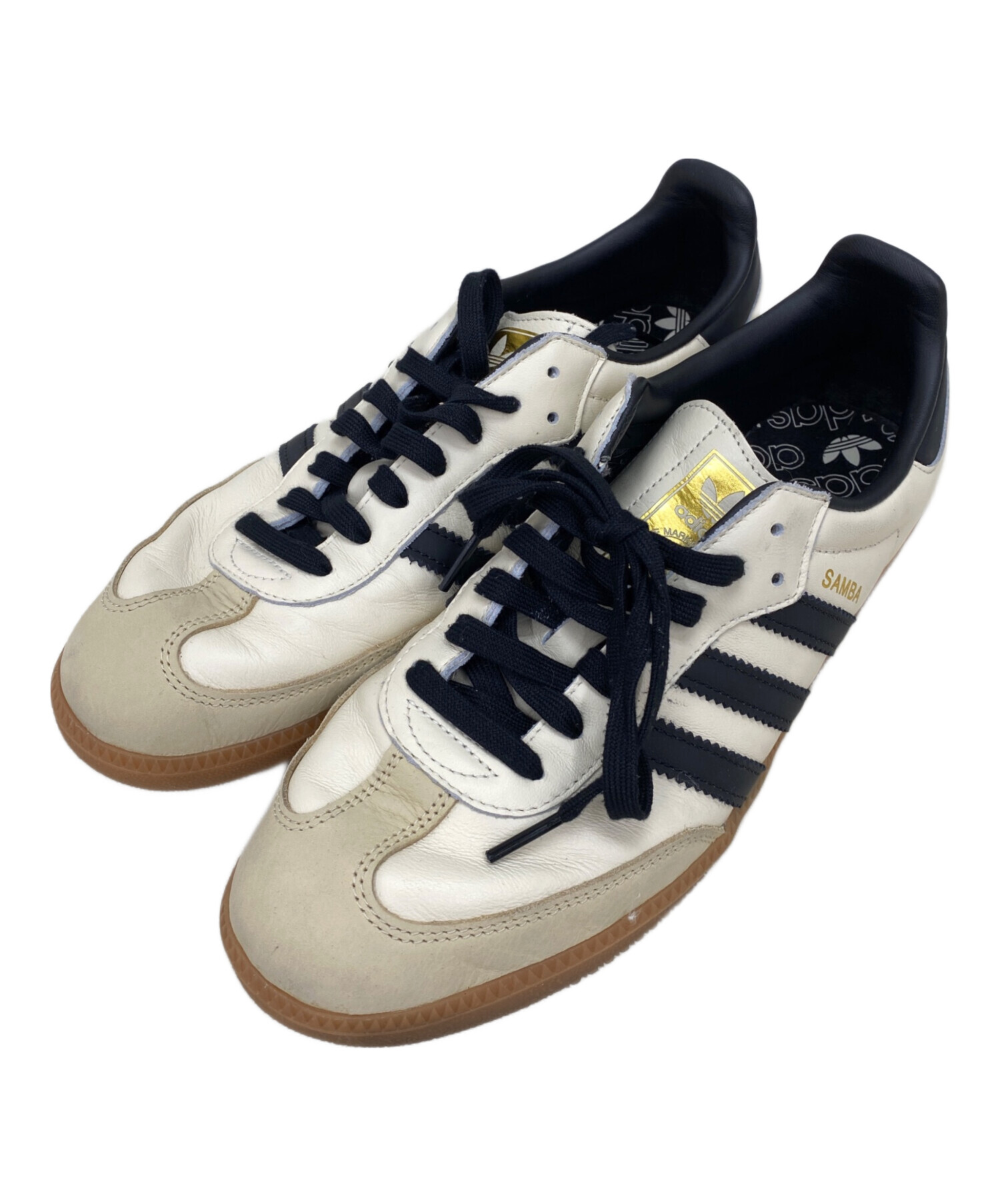 adidas『SAMBA IH6001』27.5cm◇ホワイト×ブラック◇元箱有 【公式通販】