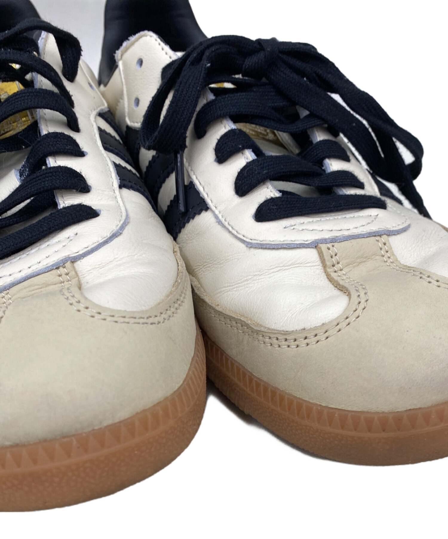 中古・古着通販】adidas (アディダス) スニーカー ホワイト×ブラック 